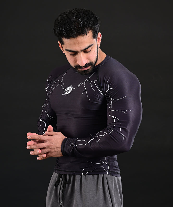 Lightning Compression Shirt (Black)