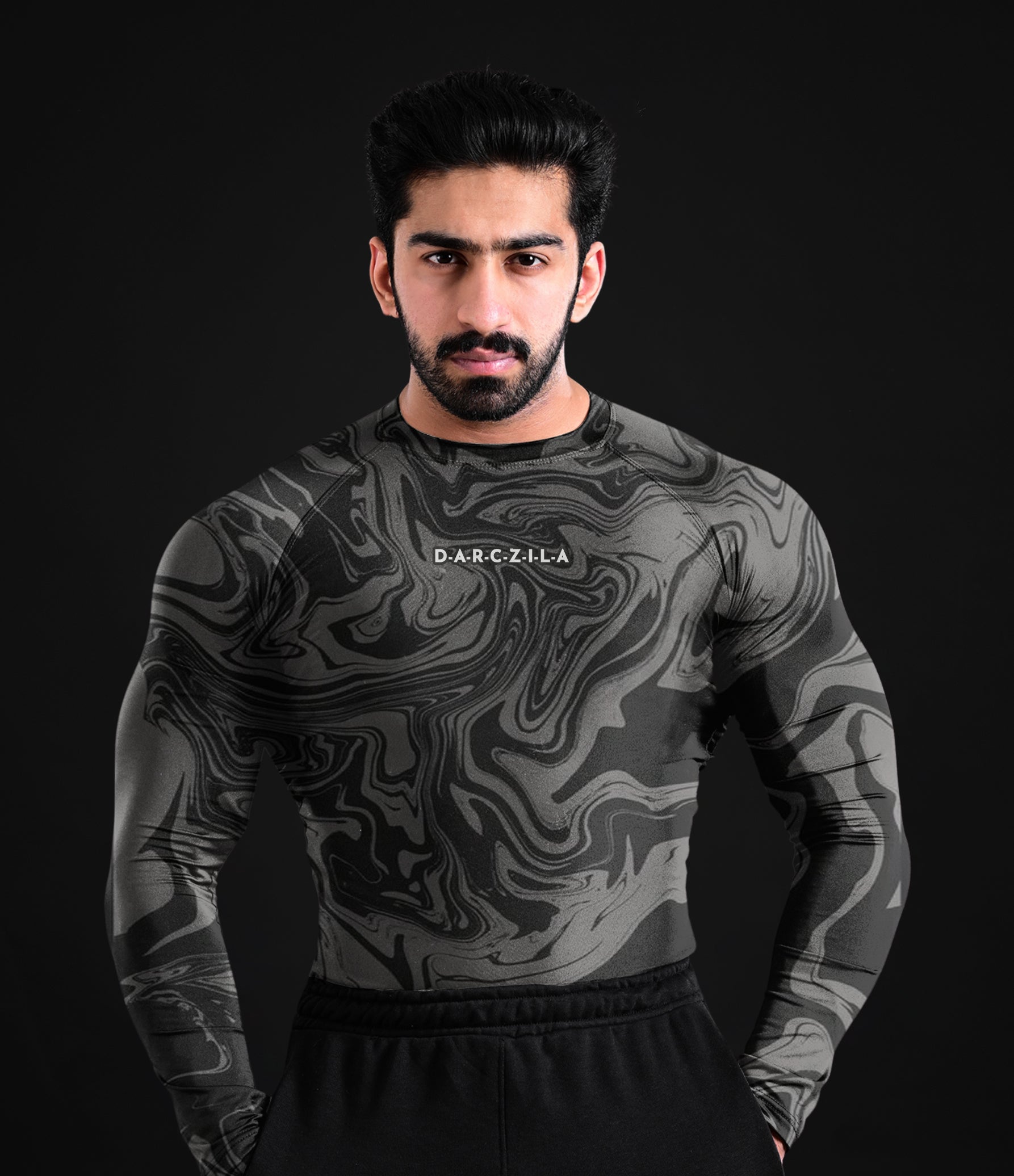 Pack of 5 Shadow Compression Shirts