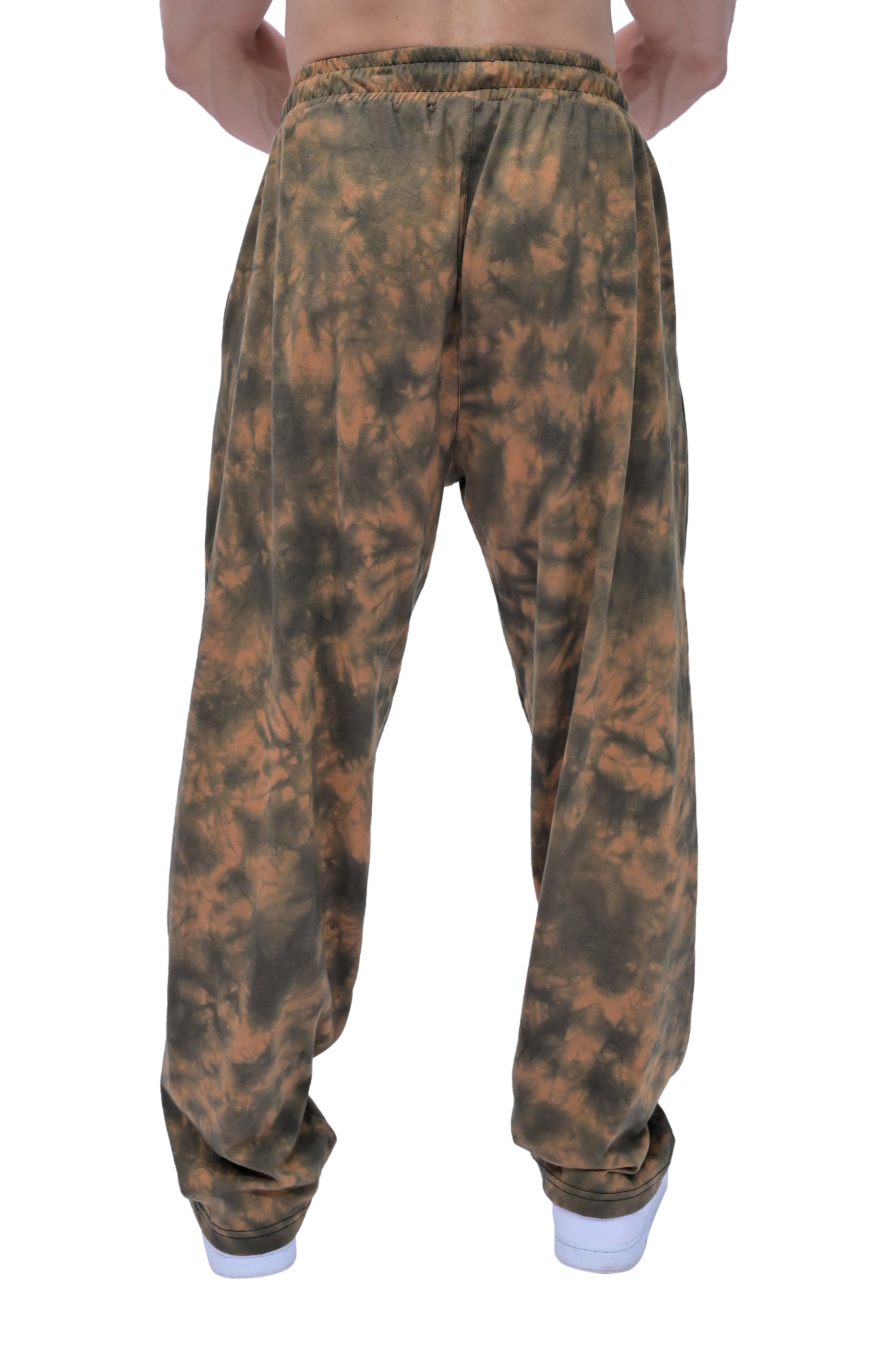 Tie Dye Trouser (Brown)
