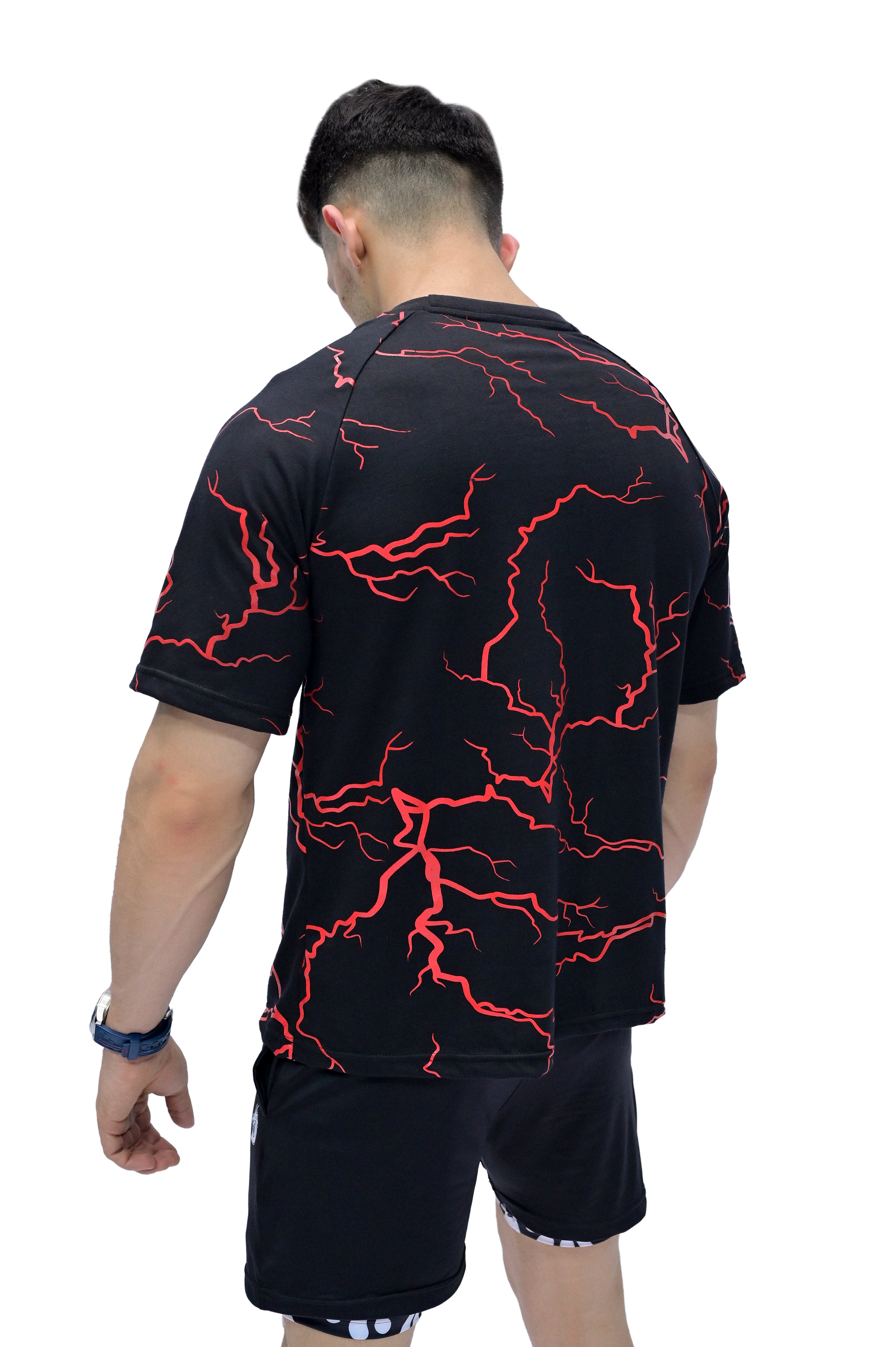 Drop Shoulder Tee (Thunder Black)