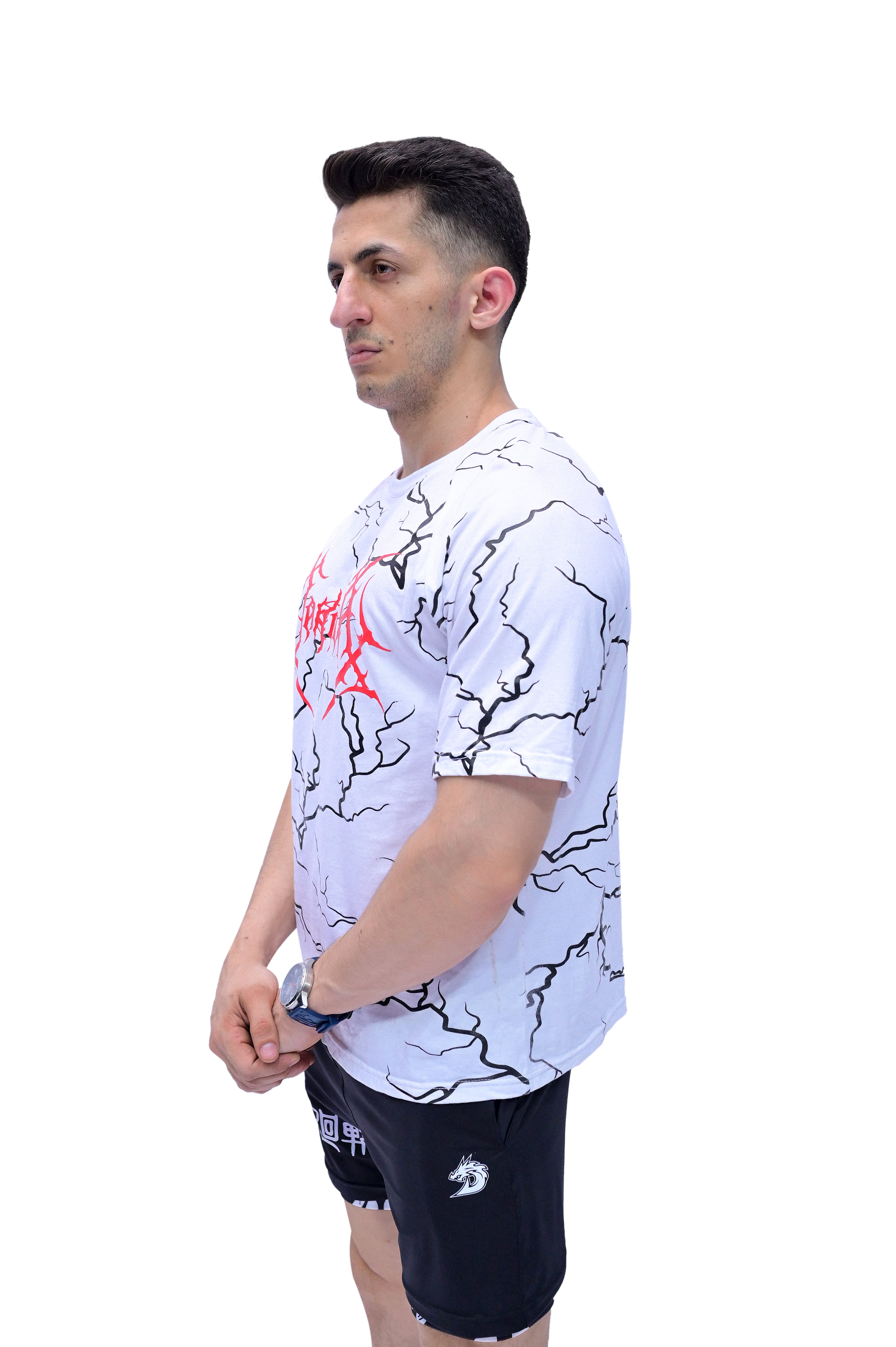 Drop Shoulder Tee (Thunder White)