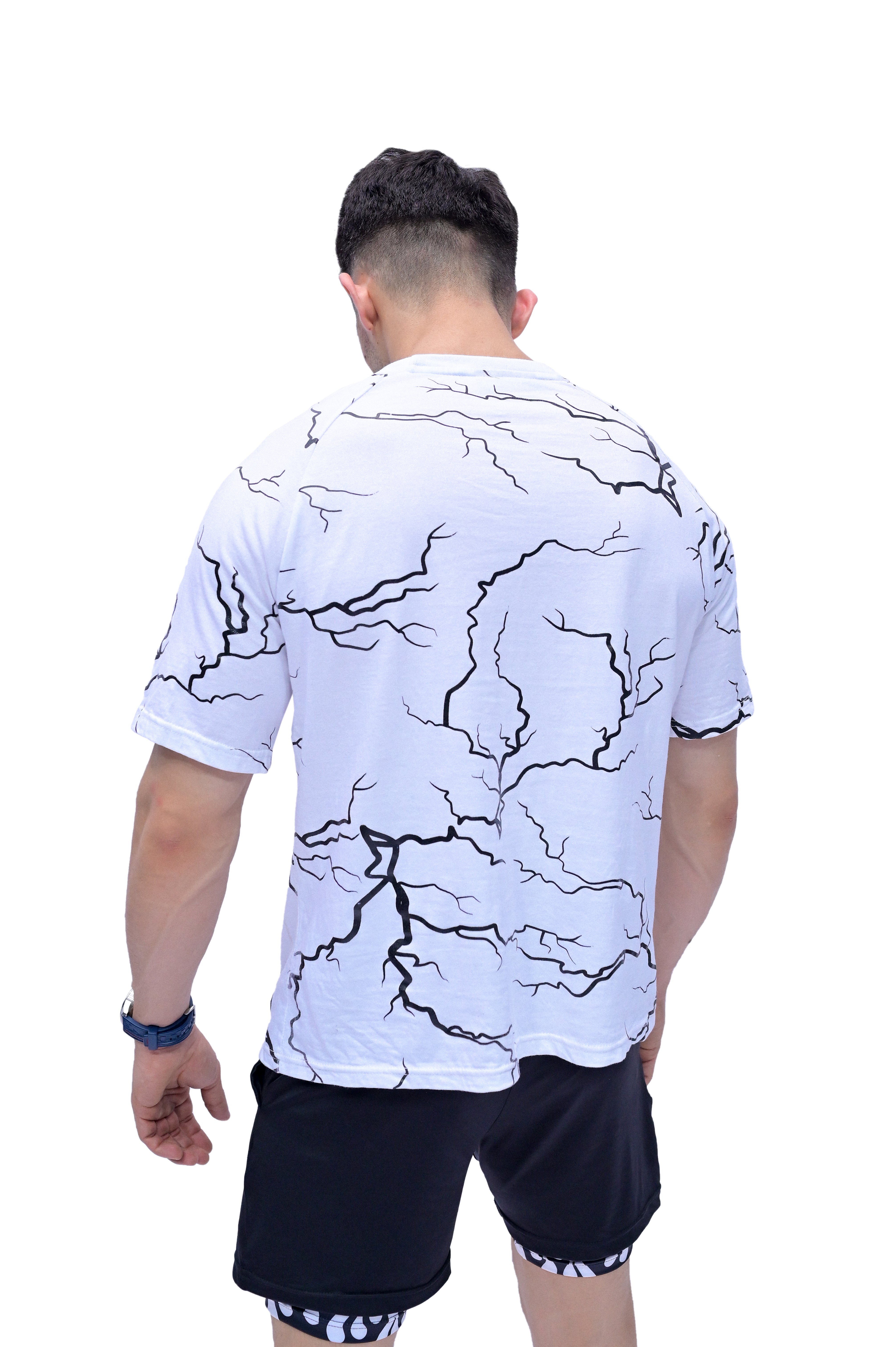 Drop Shoulder Tee (Thunder White)