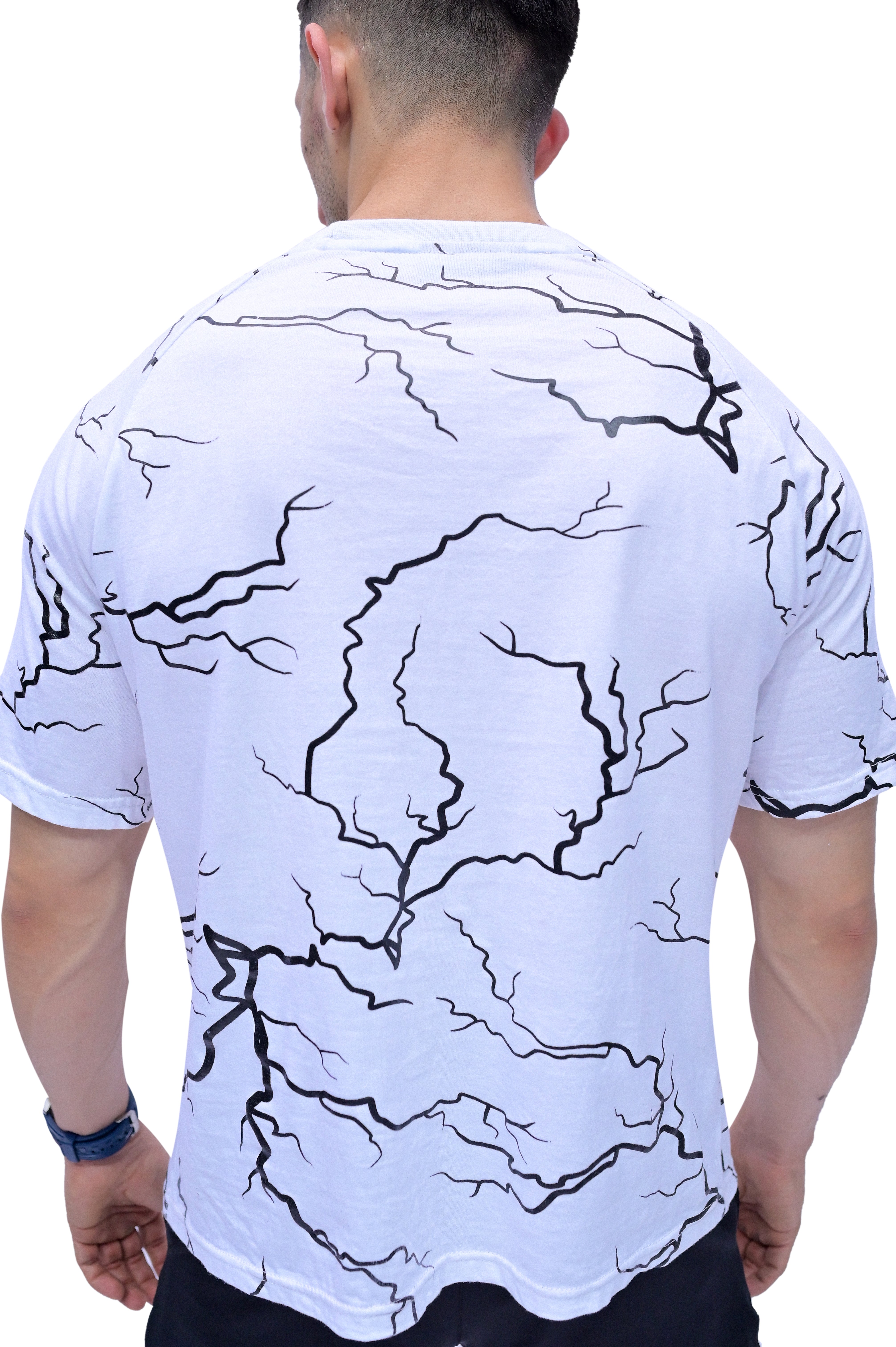 Drop Shoulder Tee (Thunder White)