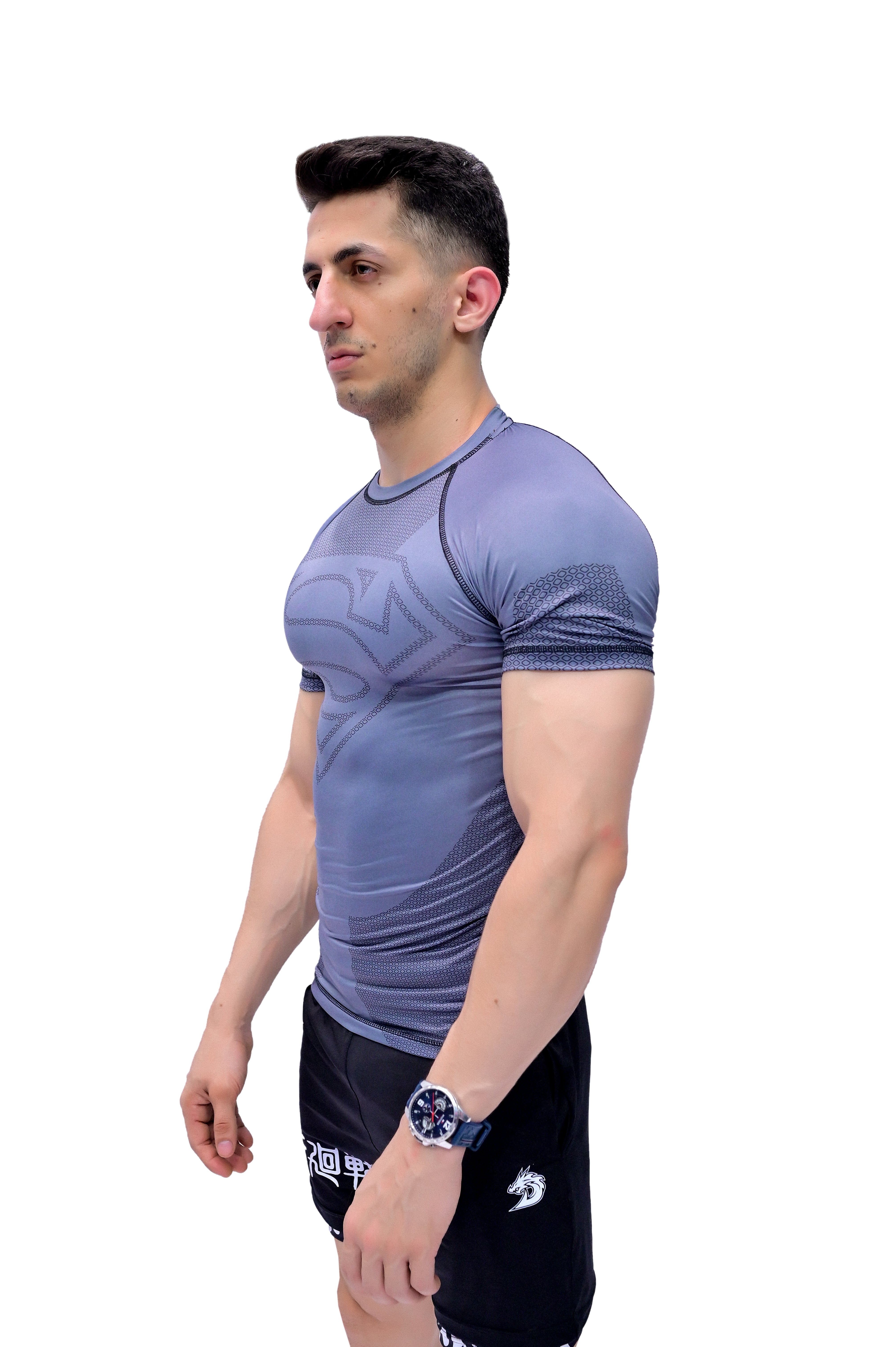 Superman Compression T-Shirt (Grey)