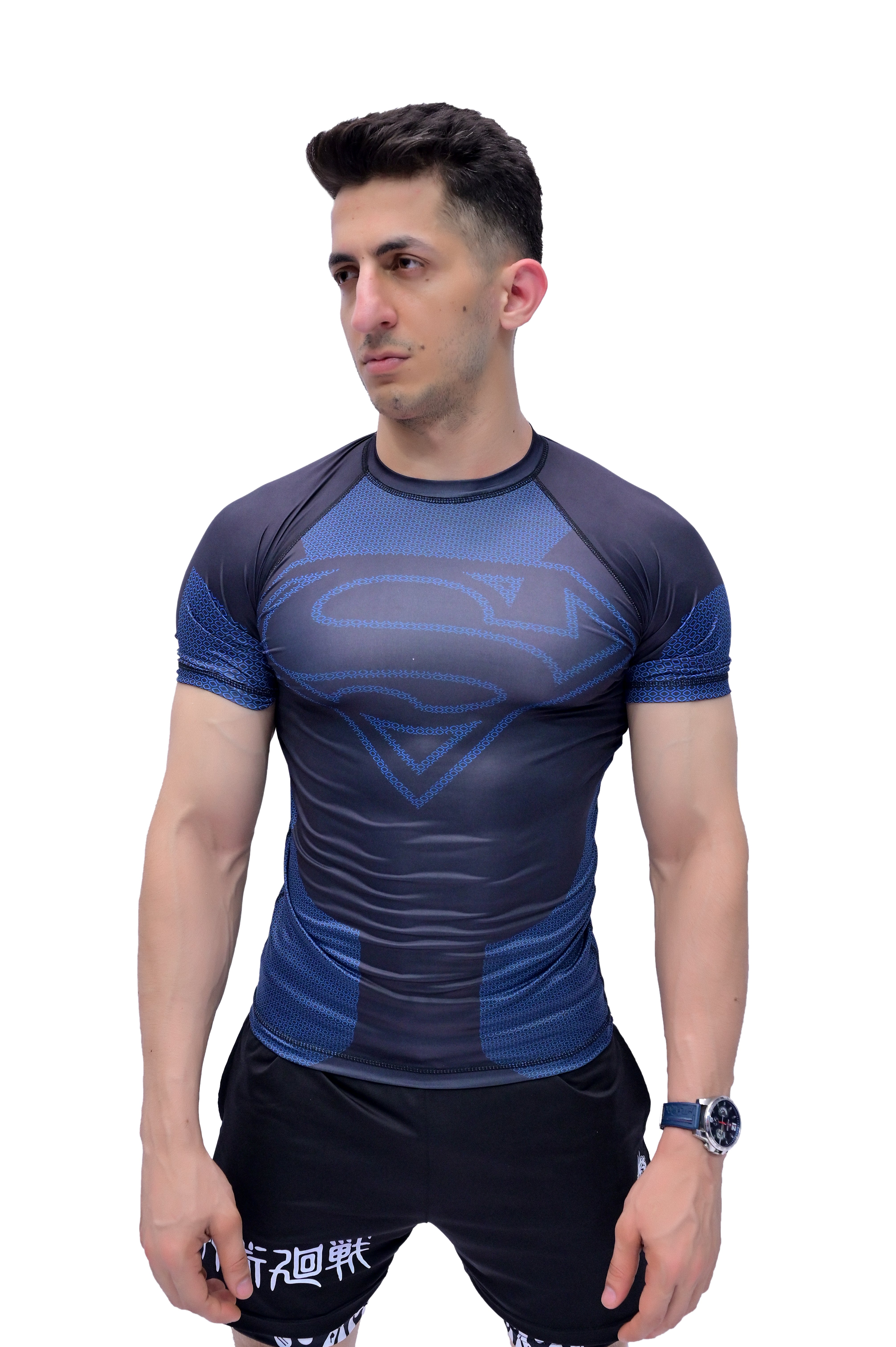 Superman Compression T-Shirt (Blue)