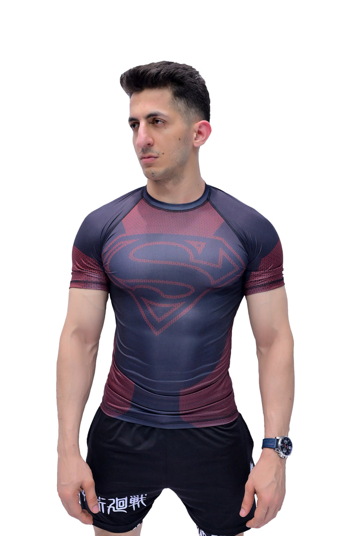 Superman Compression T-Shirt (Black)