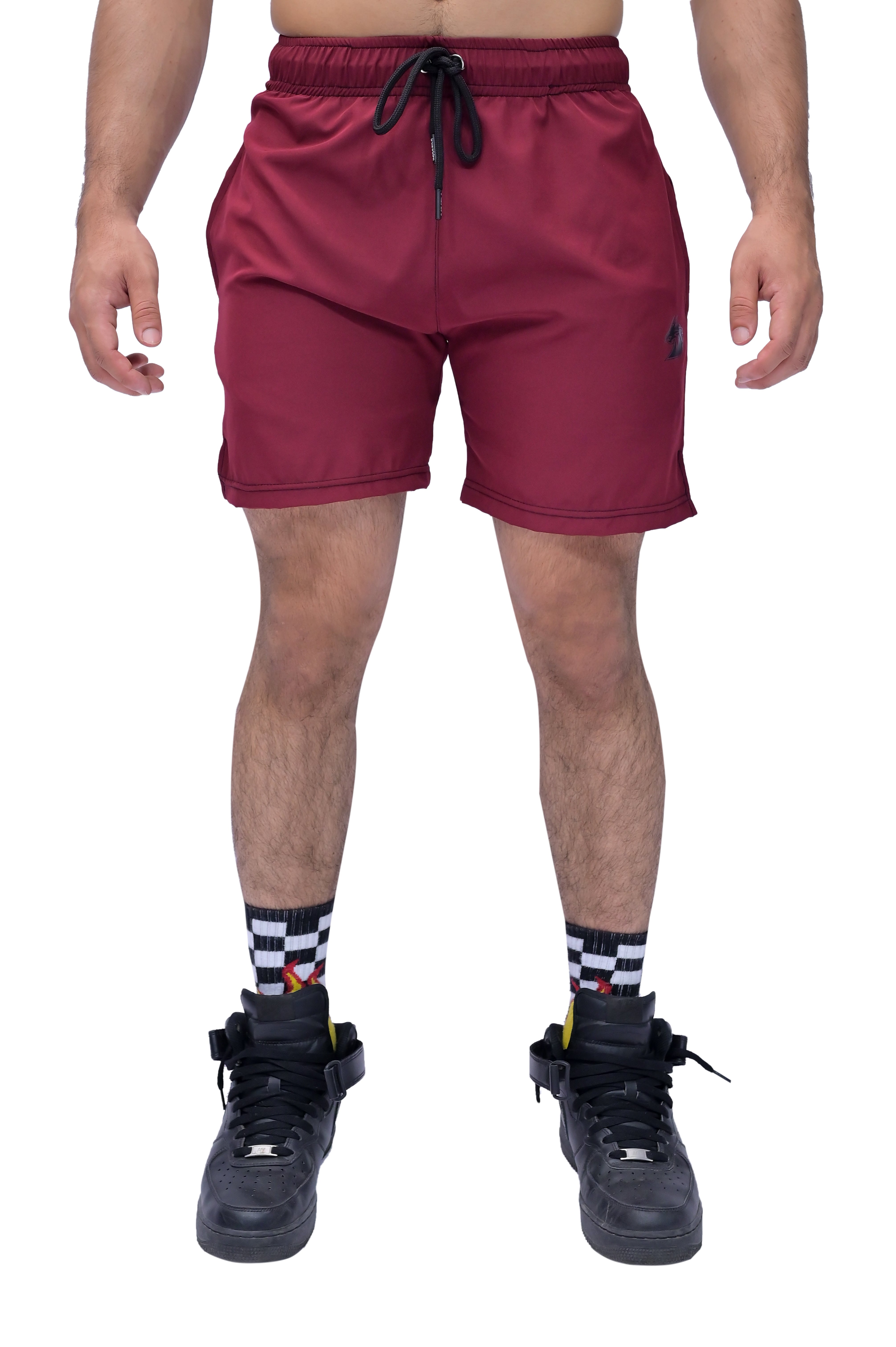 Basic Shorts (Maroon)