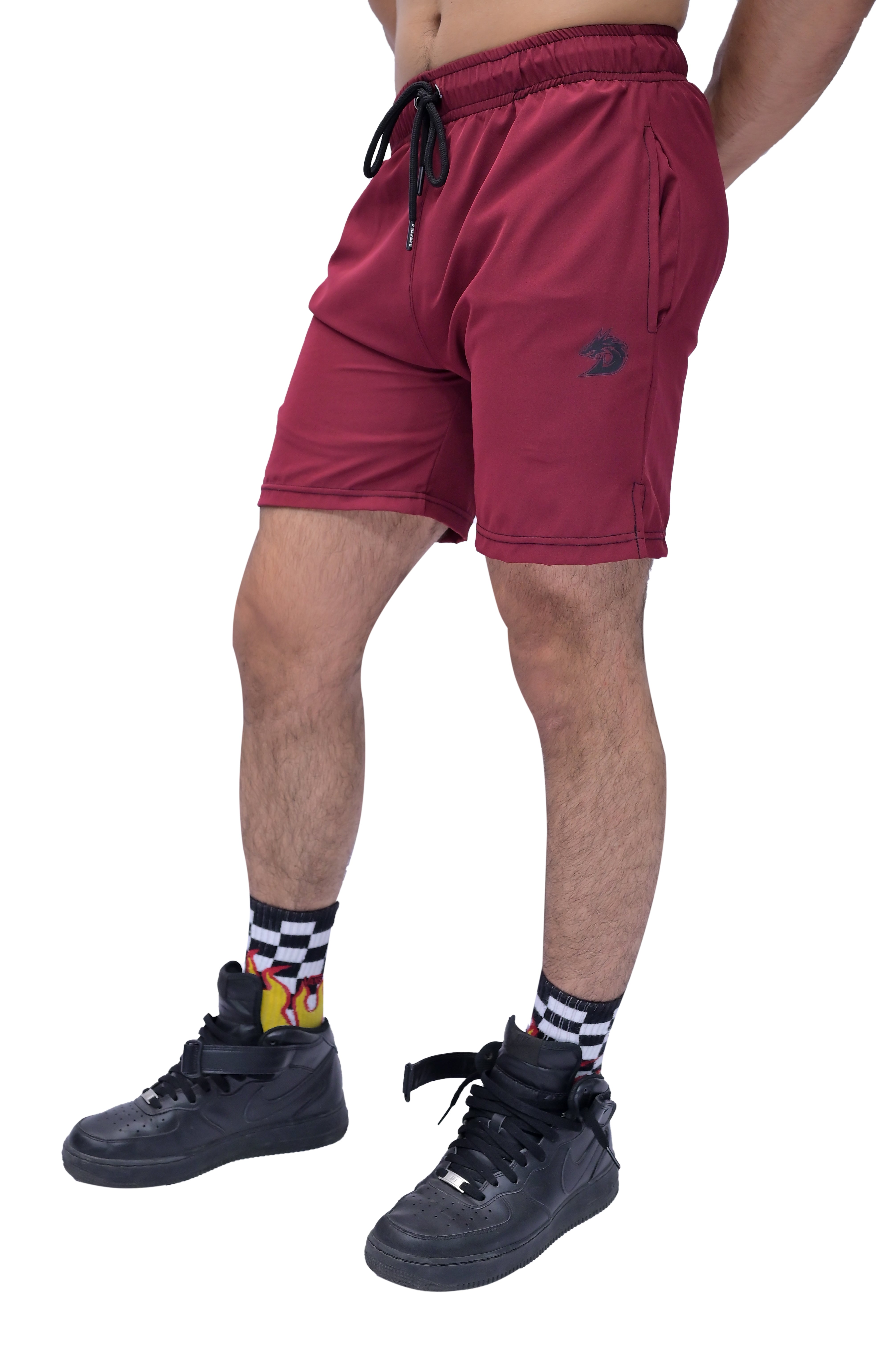Basic Shorts (Maroon)