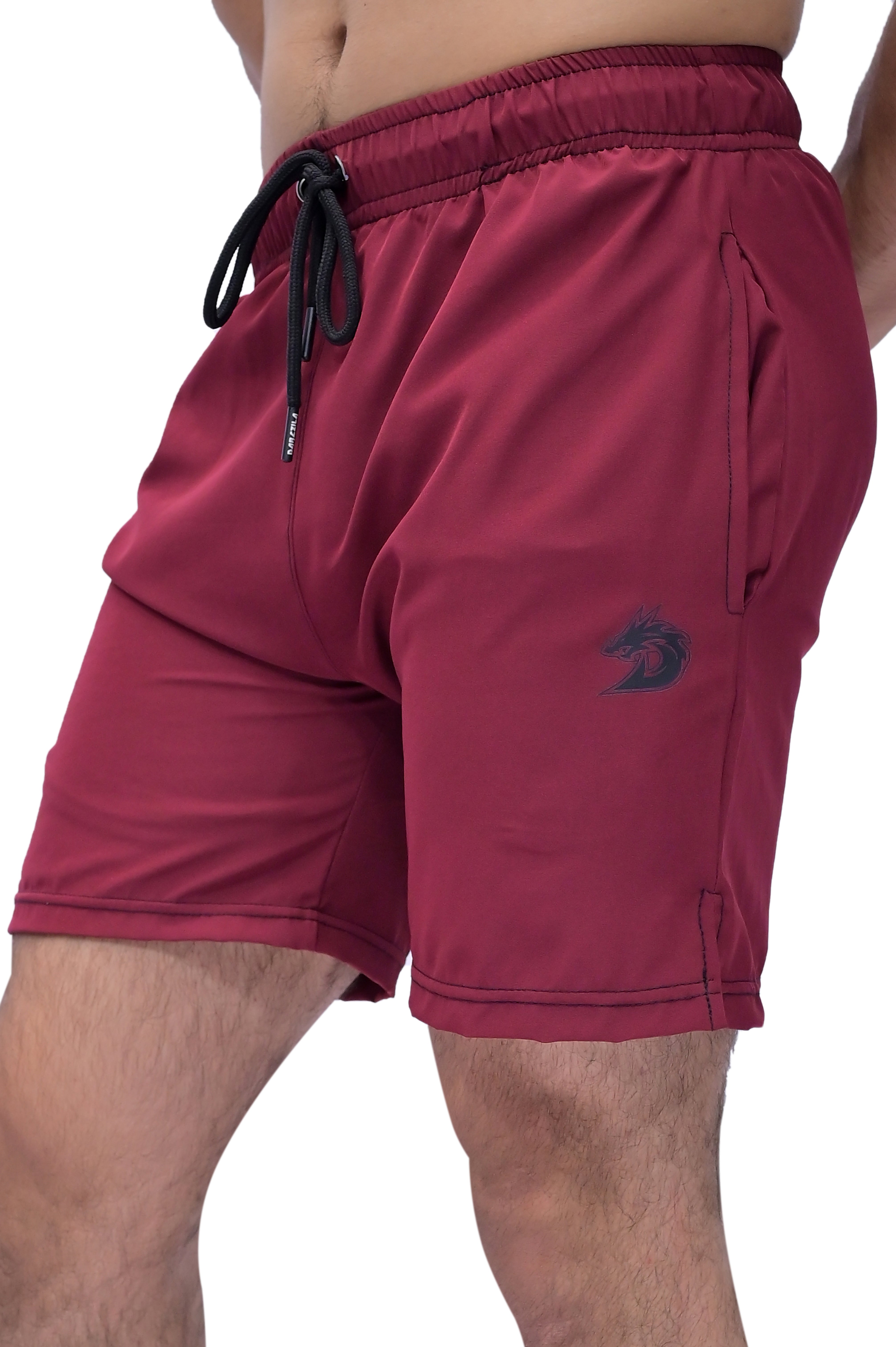 Basic Shorts (Maroon)