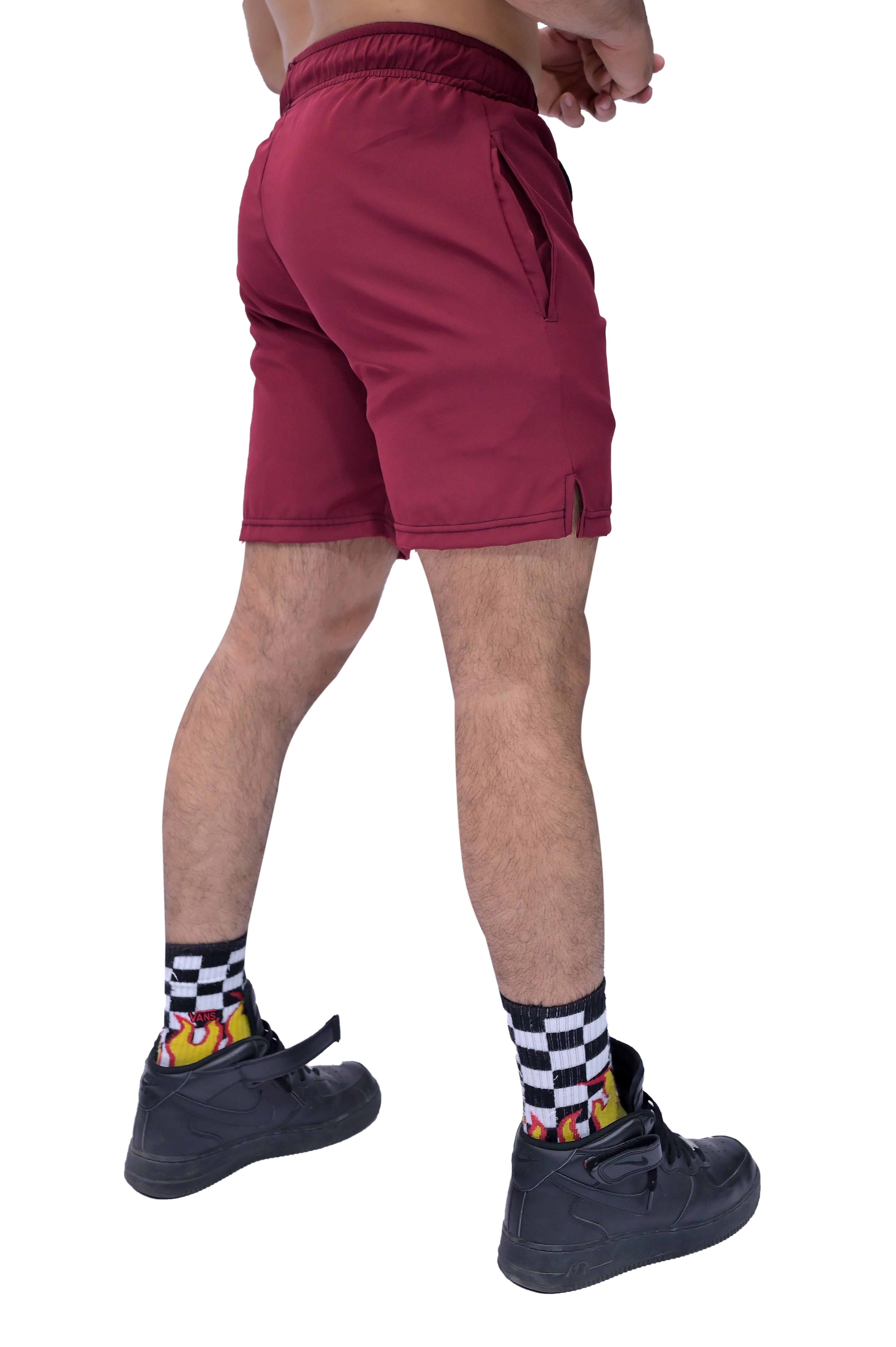 Basic Shorts (Maroon)