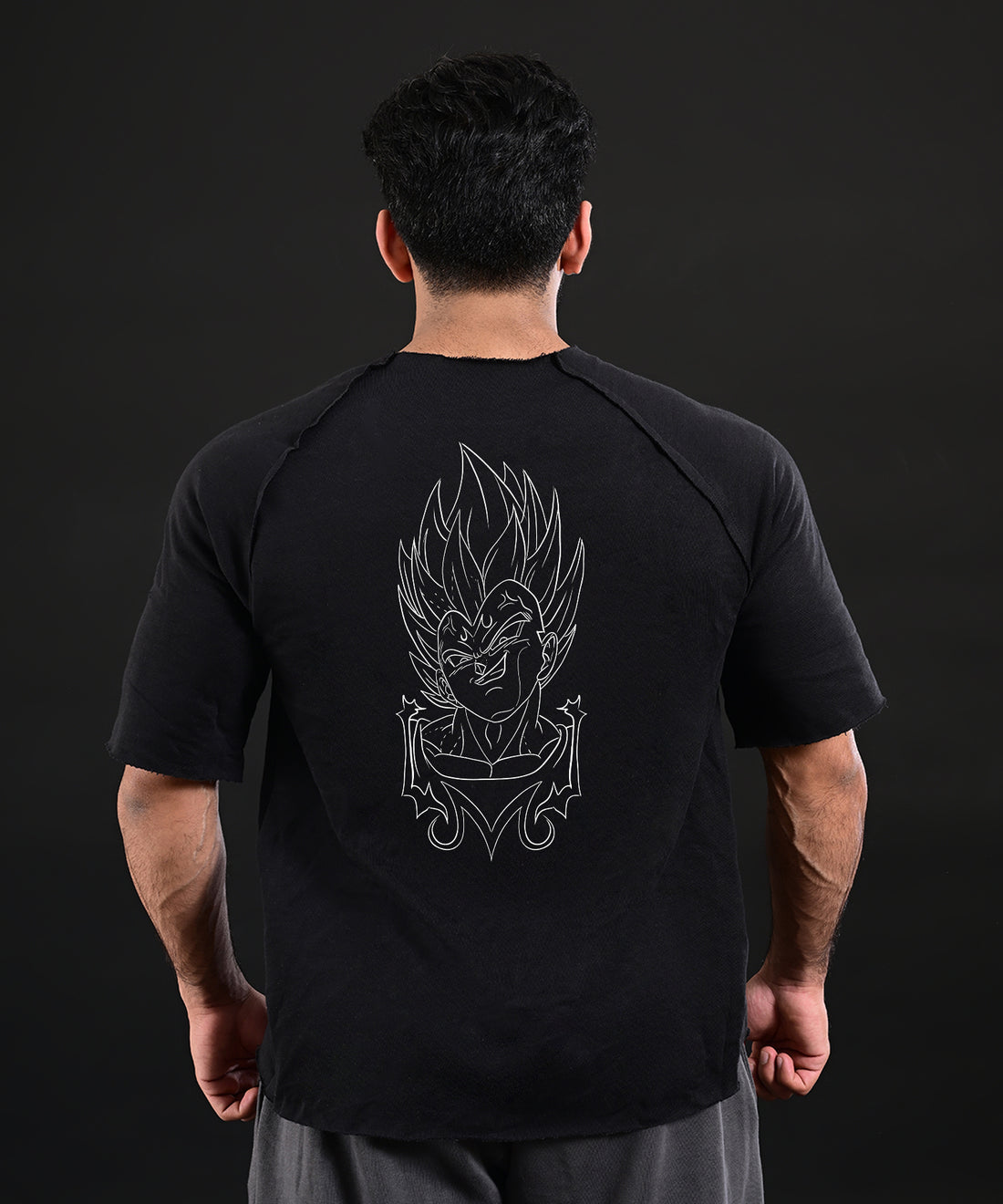 Oversize Cut Shirt (BLACK)