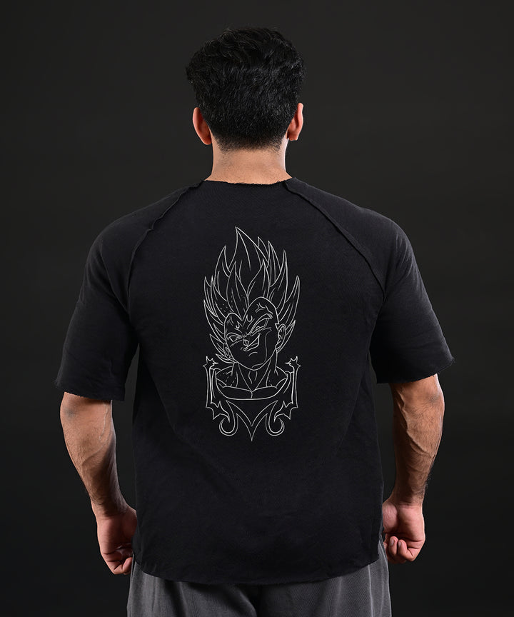 Oversize Cut Shirt (BLACK)