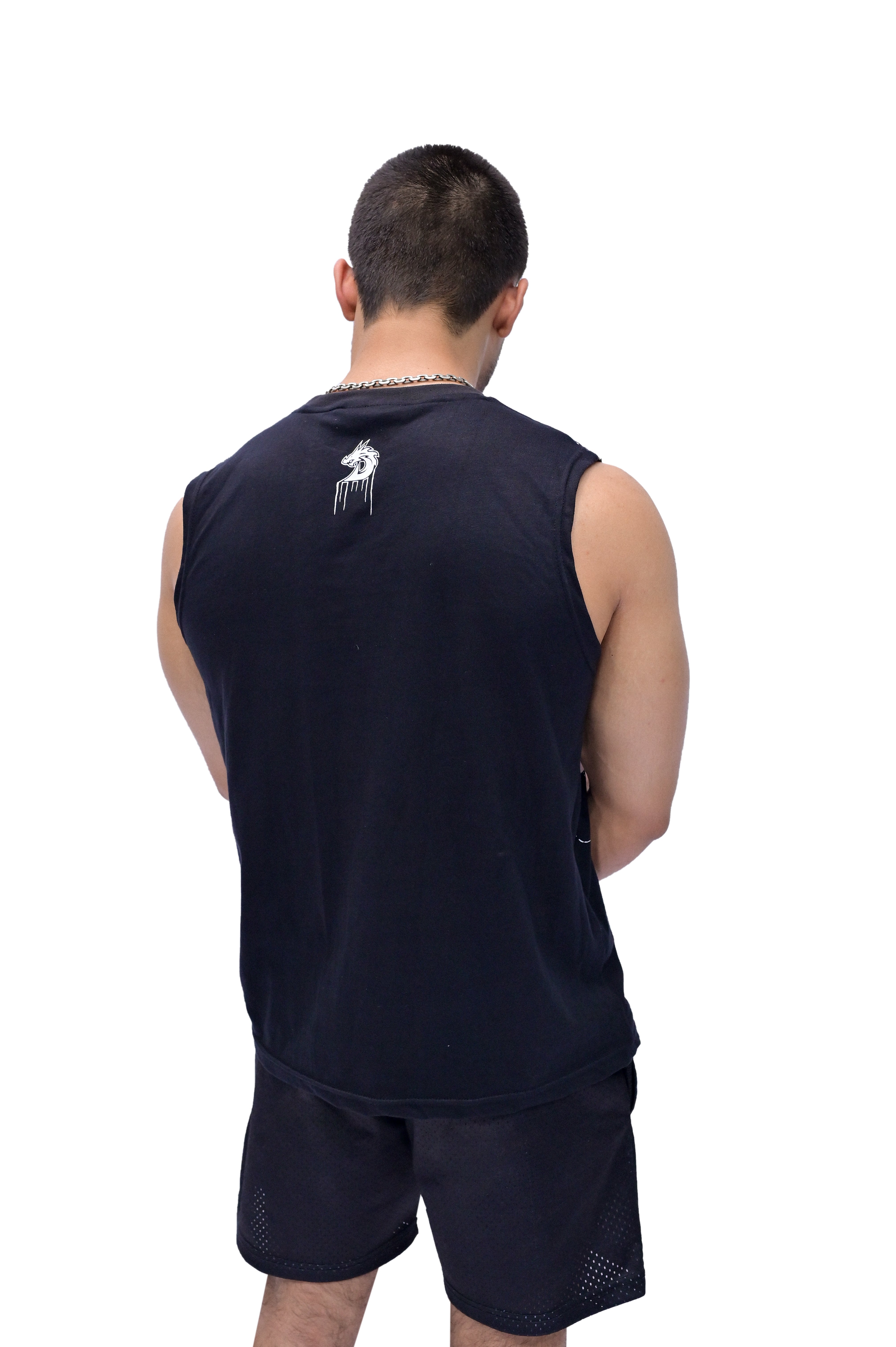 Cropped Tank (Skull)