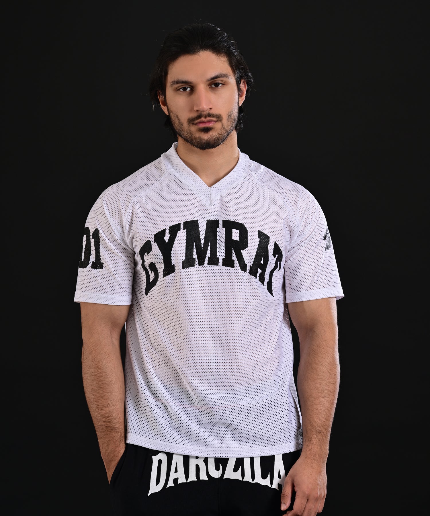 GYM RAT (Oversized Tee) White