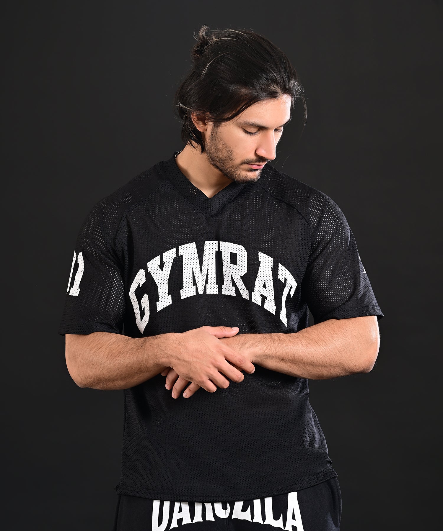GYM RAT (Oversized Tee) Black