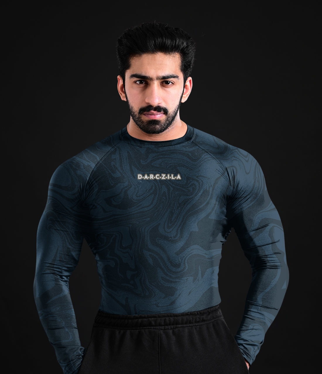 Shadow Compression Shirt (Blue)
