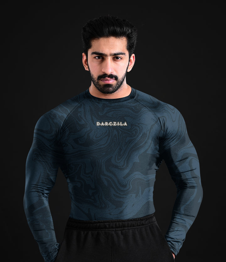 Shadow Compression Shirt (Blue)