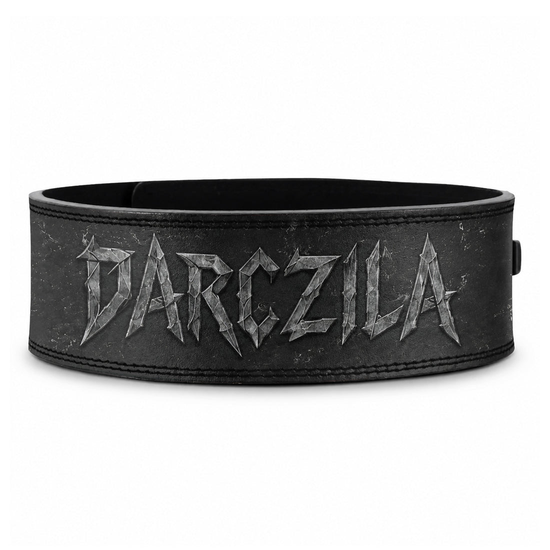 METALLIC GREY STRIKE LEVER BELT