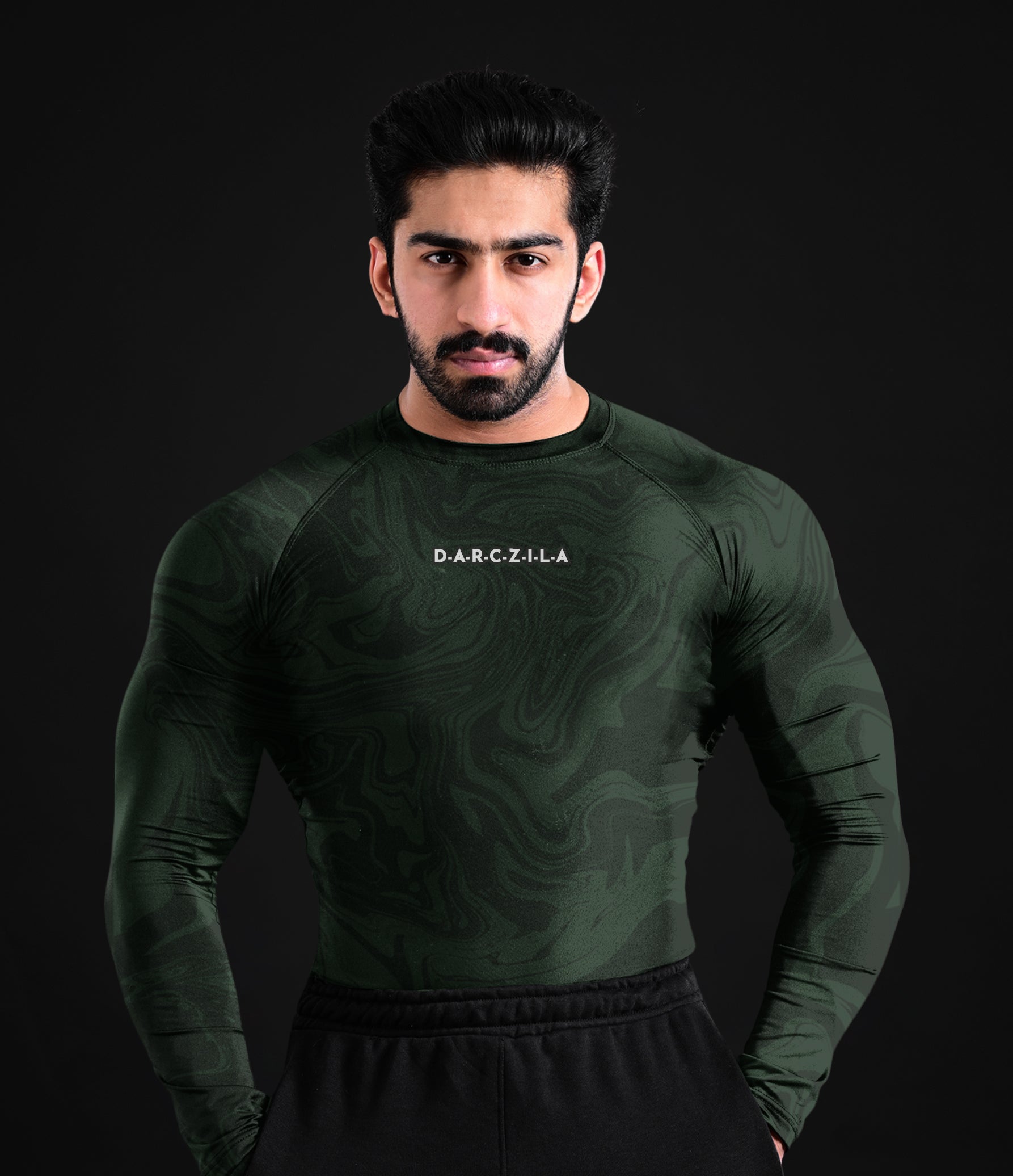 Pack of 5 Shadow Compression Shirts