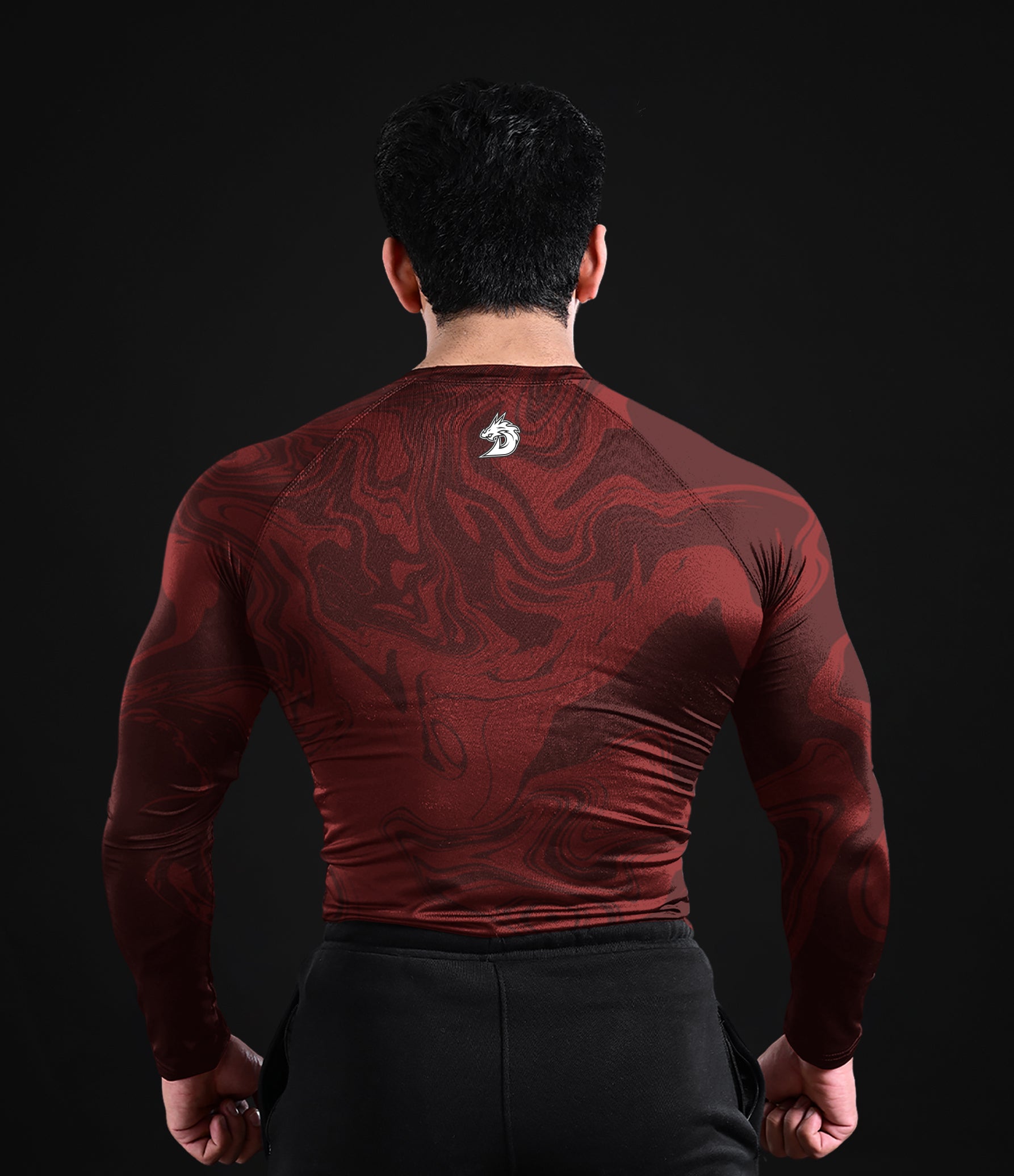 Shadow Compression Shirt (Red)