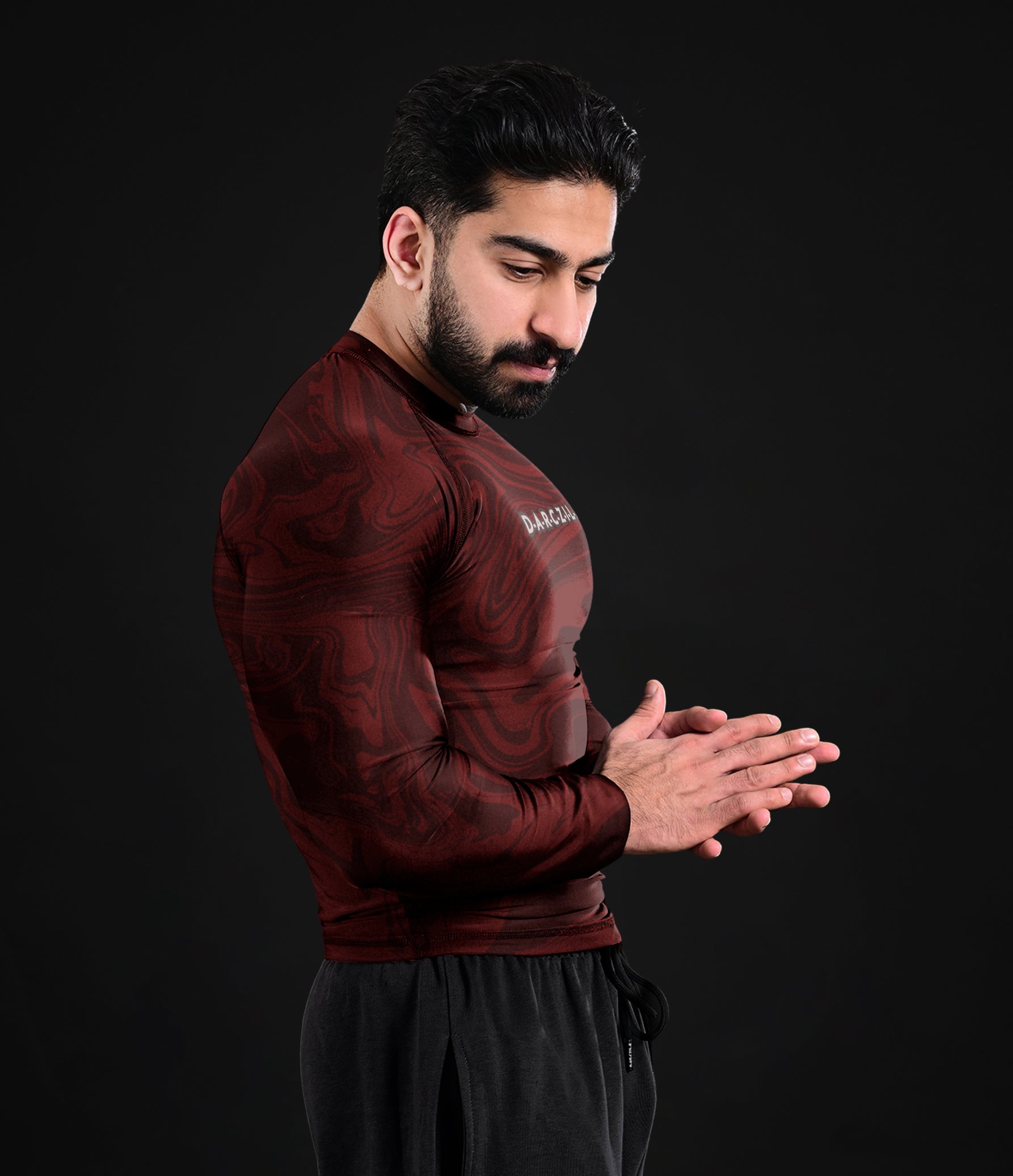 Shadow Compression Shirt (Red)