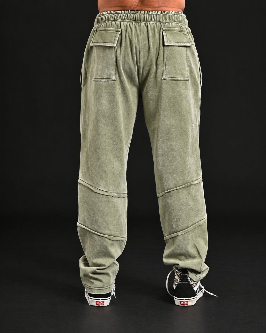 DARCZILA Heavy Wash Baggy Trouser