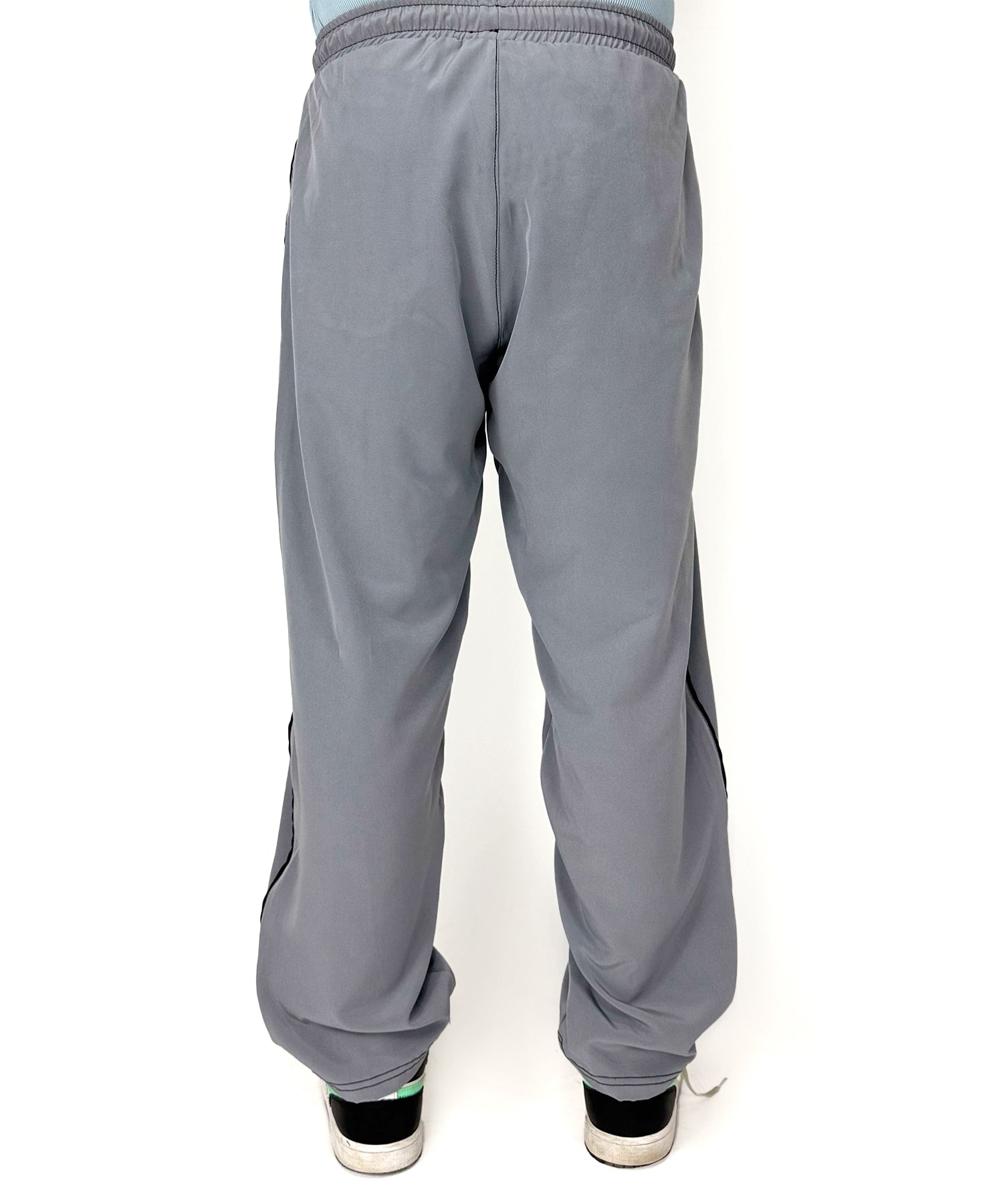 Loose Bottom Trousers (Steel)