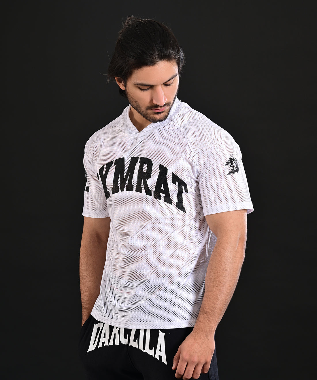 GYM RAT (Oversize Tee) White
