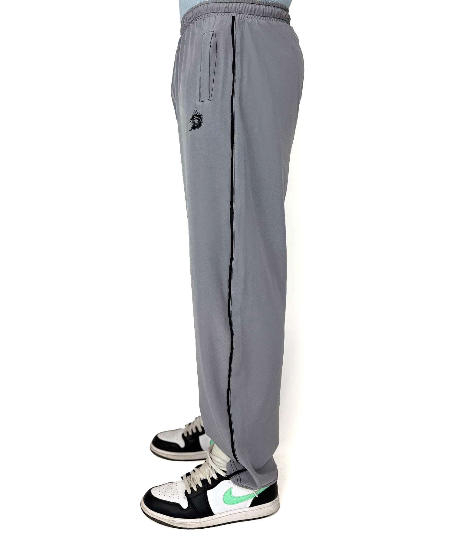 Loose Bottom Trousers (Steel)