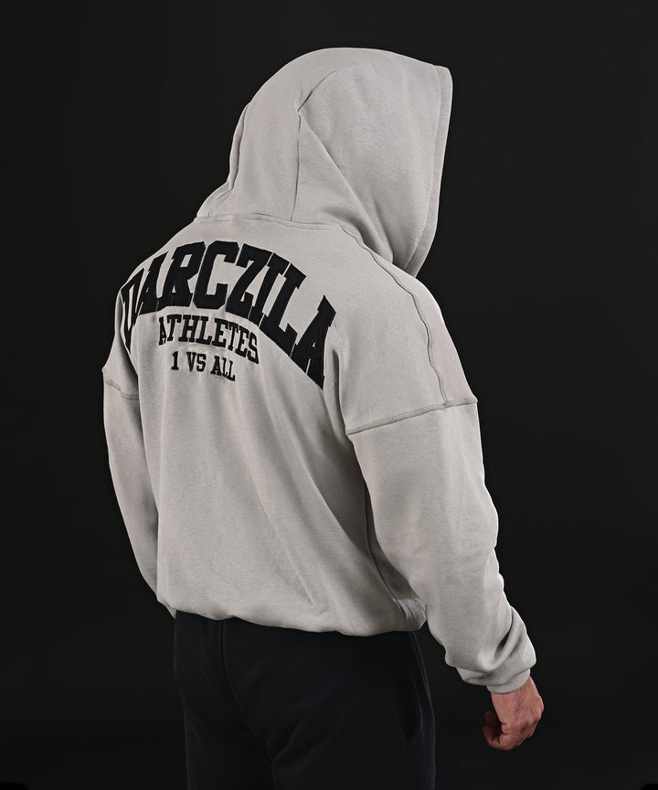 Oversize Hoodie (STEEL GREY) OLD SKOOL