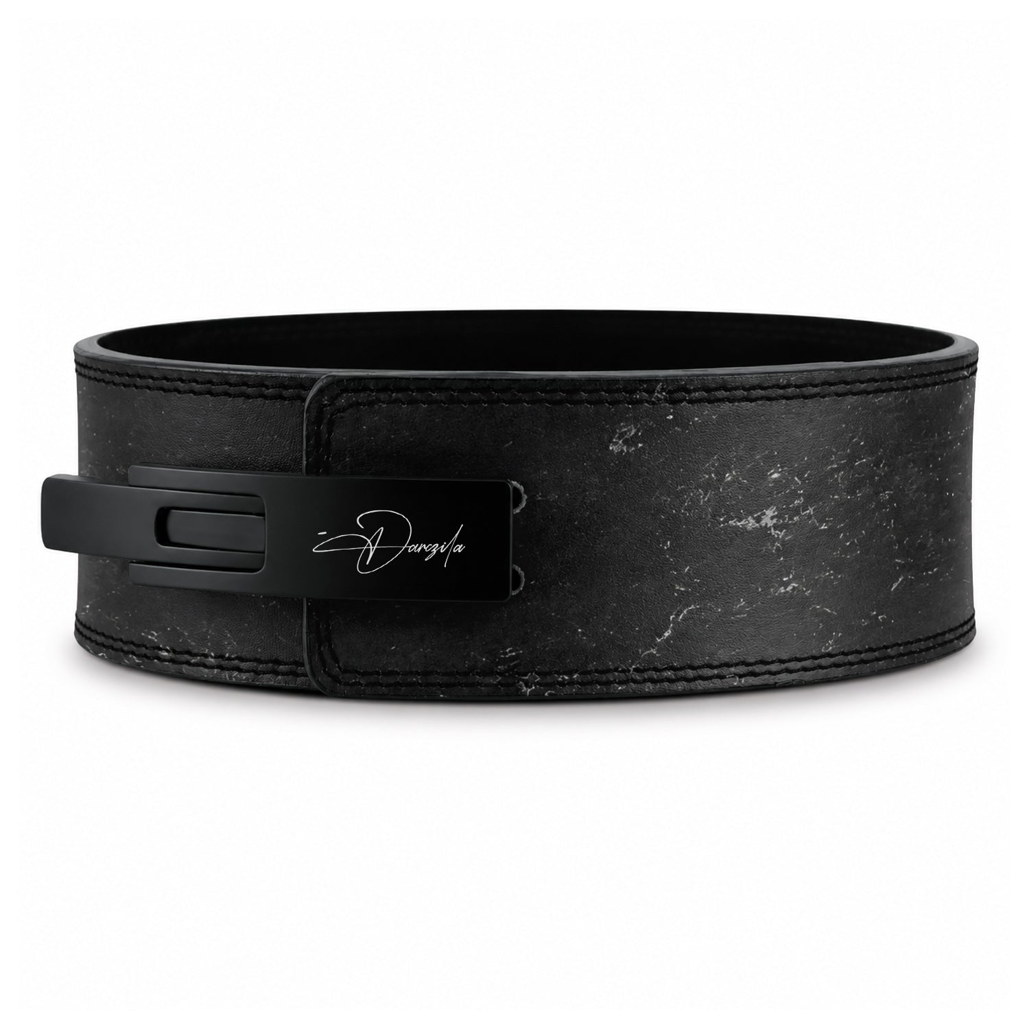 METALLIC GREY STRIKE LEVER BELT