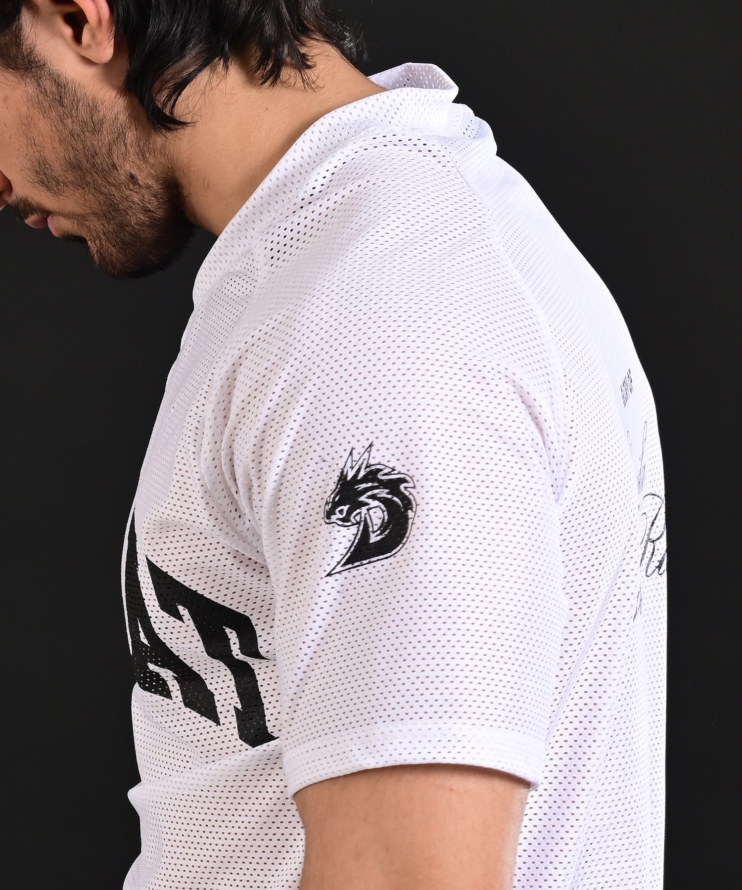 GYM RAT (Oversized Tee) White