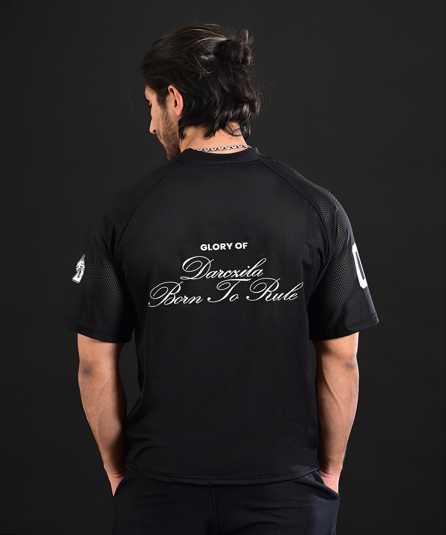 GYM RAT (Oversized Tee) Black