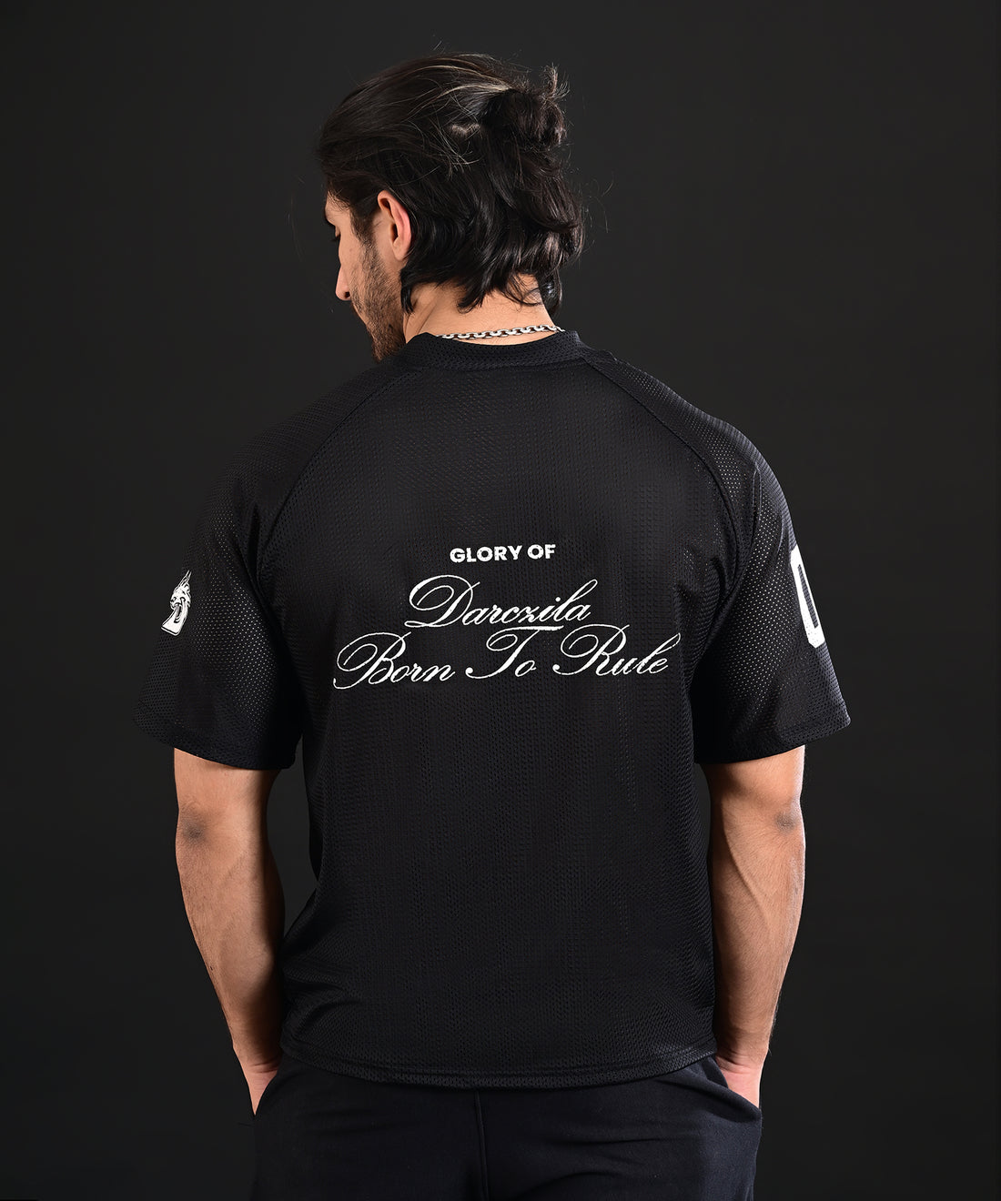 GYM RAT (Oversize Tee) Black