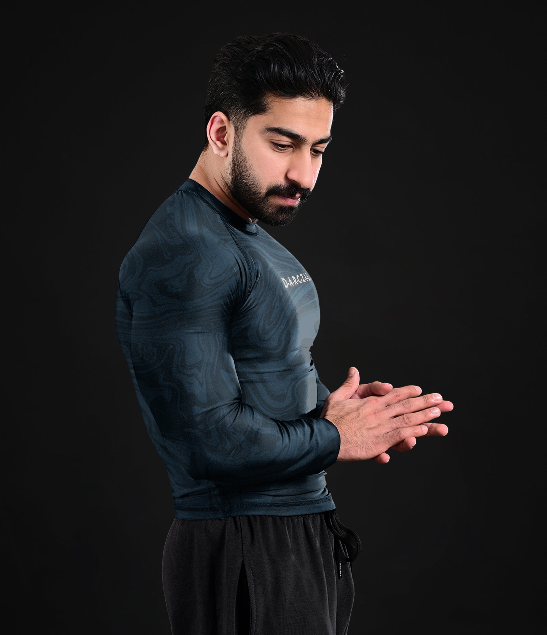 Shadow Compression Shirt (Blue)