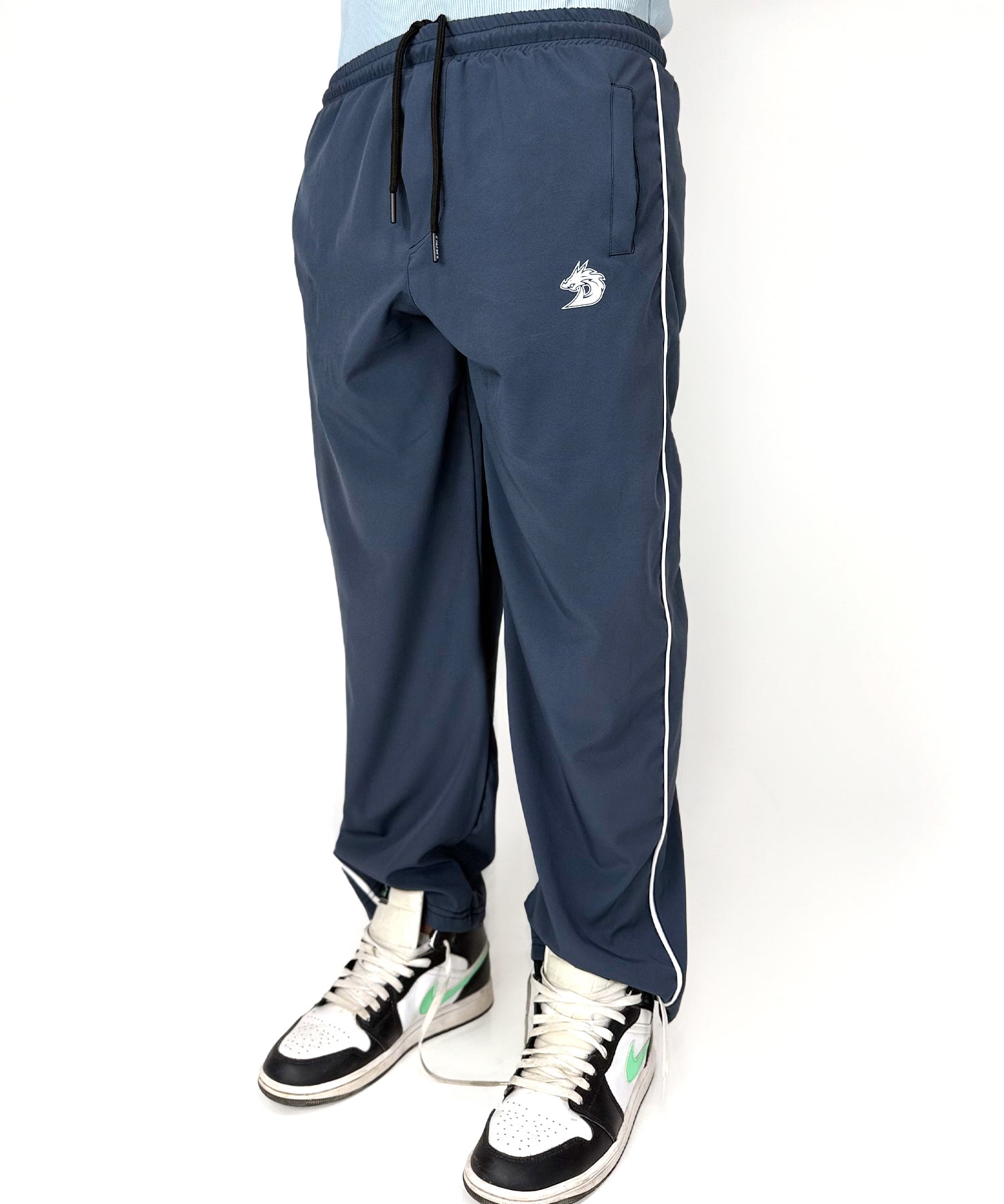 Loose Bottom Trousers (Grey)