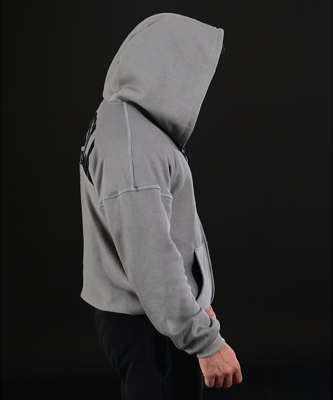 Oversize Hoodie (DARK GREY) OLD SKOOL