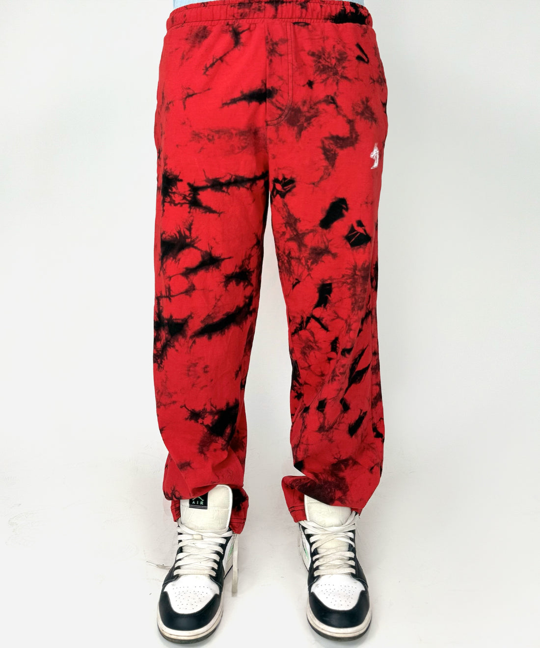 Tie Dye Trouser (Red)