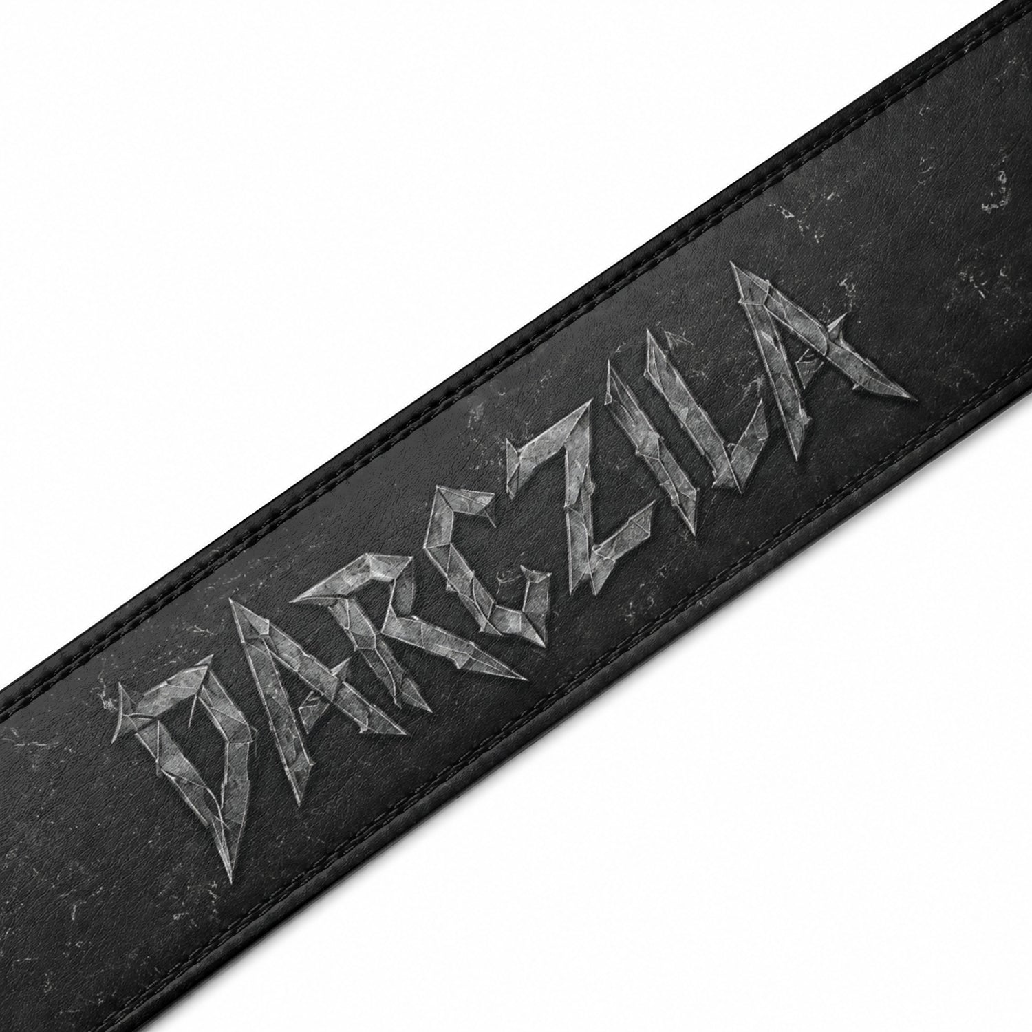 METALLIC GREY STRIKE LEVER BELT