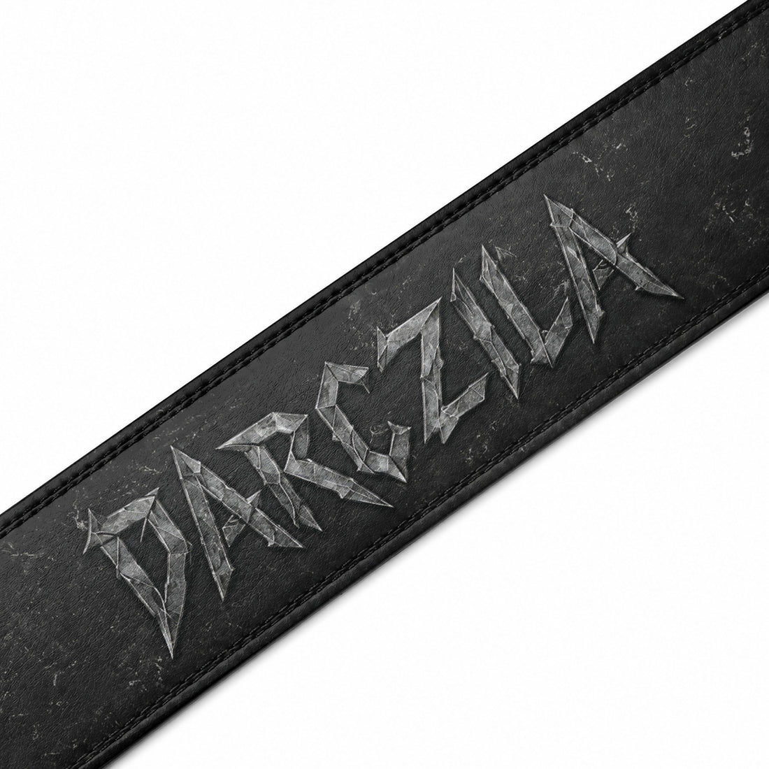 METALLIC GREY STRIKE LEVER BELT
