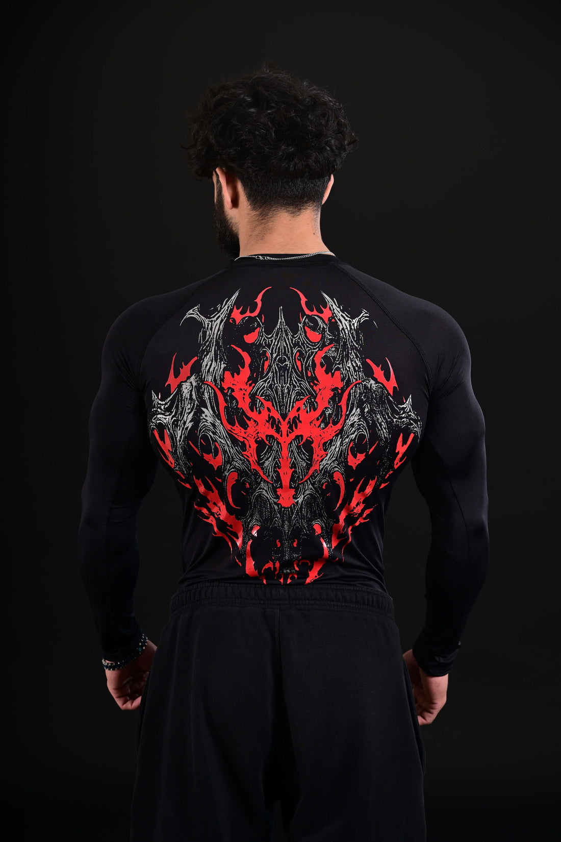 3D Energy Full Compression Shirt [RED]