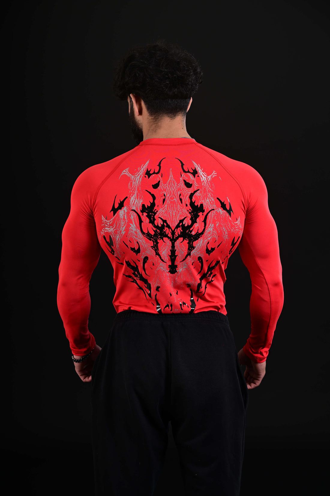 3D Energy Full Compression Shirt [Black]