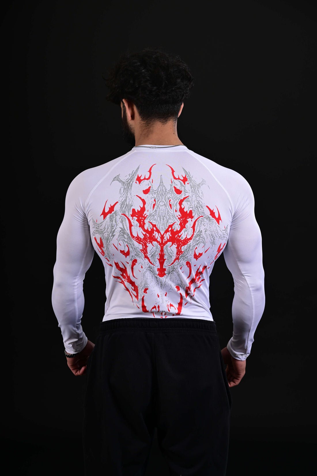 3D Energy Full Compression Shirt [RED]