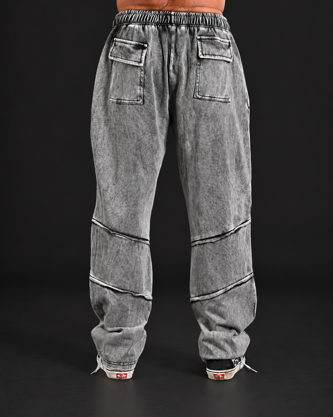 DARCZILA Heavy Wash Baggy Trouser