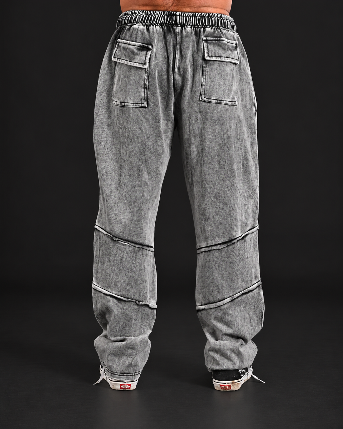 DARCZILA Heavy Wash Baggy Trouser