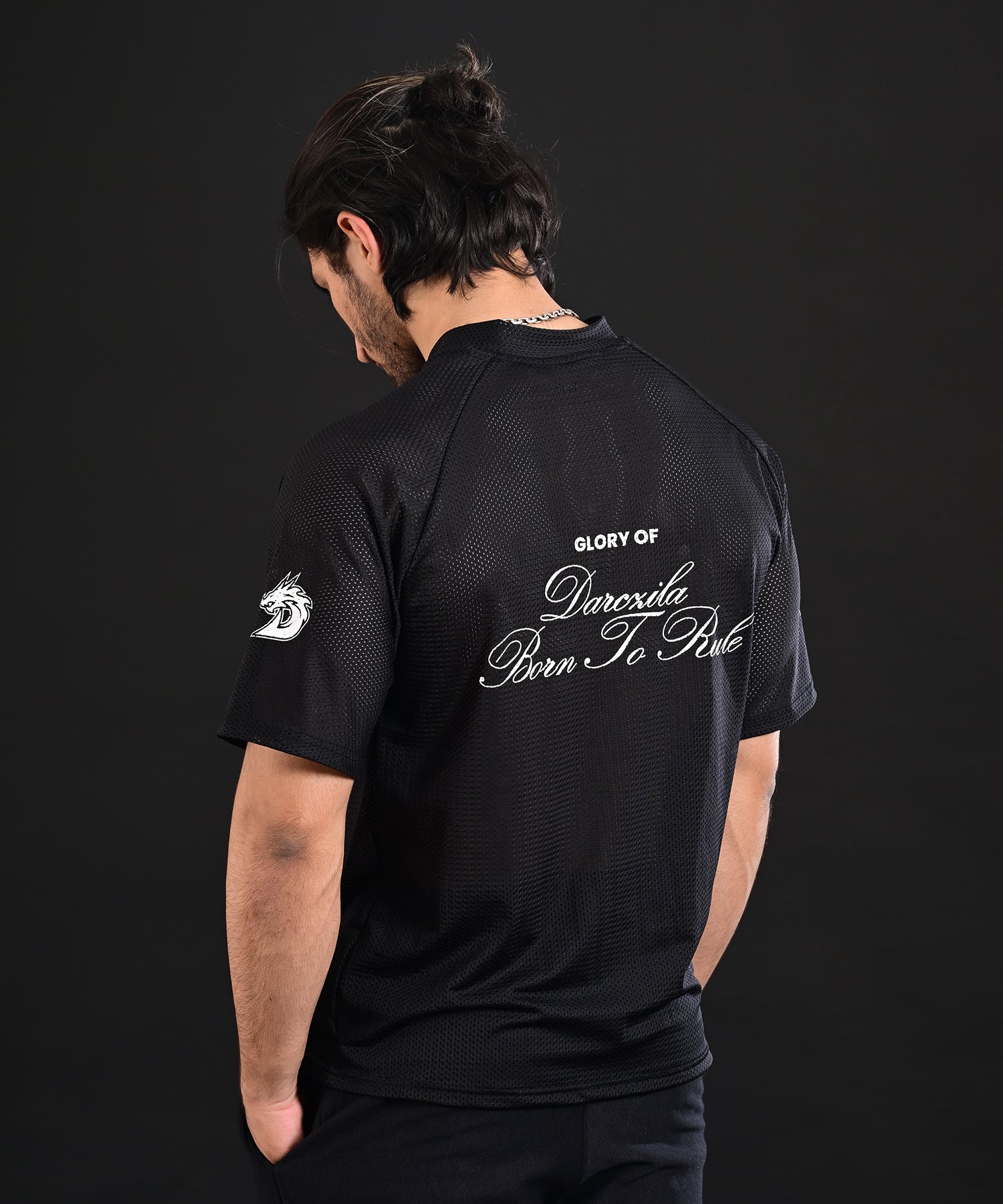 GYM RAT (Oversized Tee) Black