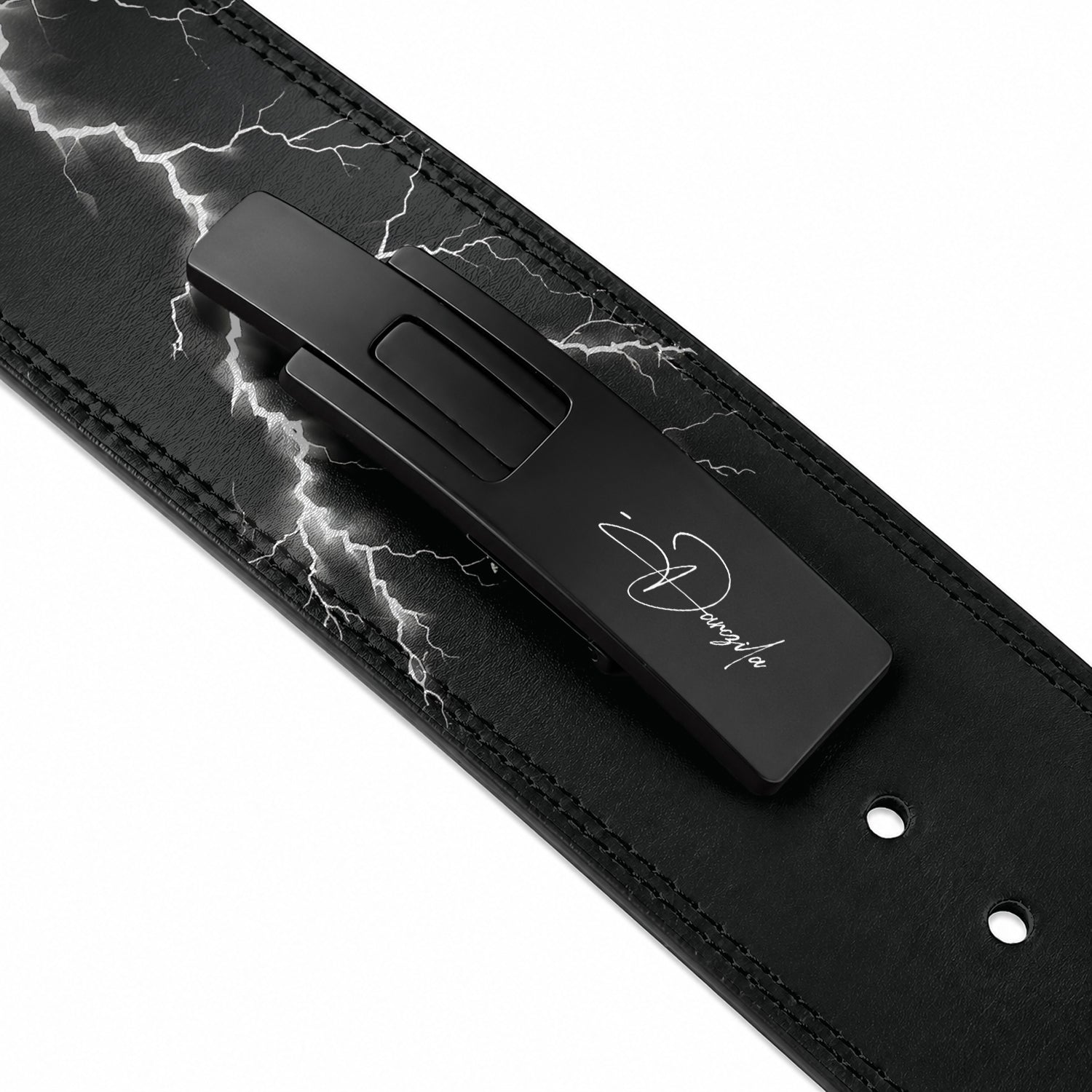 SILVER STRIKE LEVER BELT