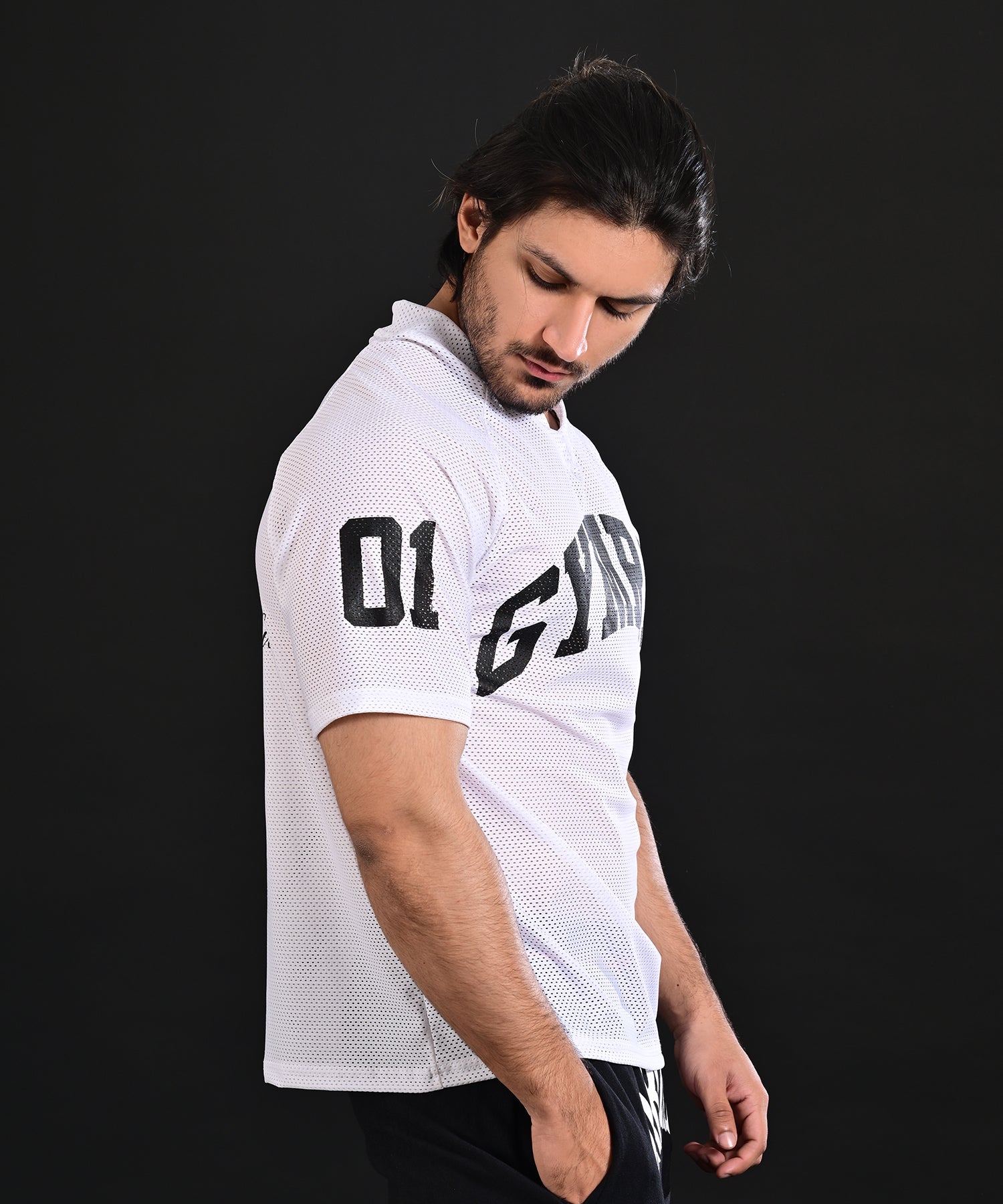 GYM RAT (Oversized Tee) White