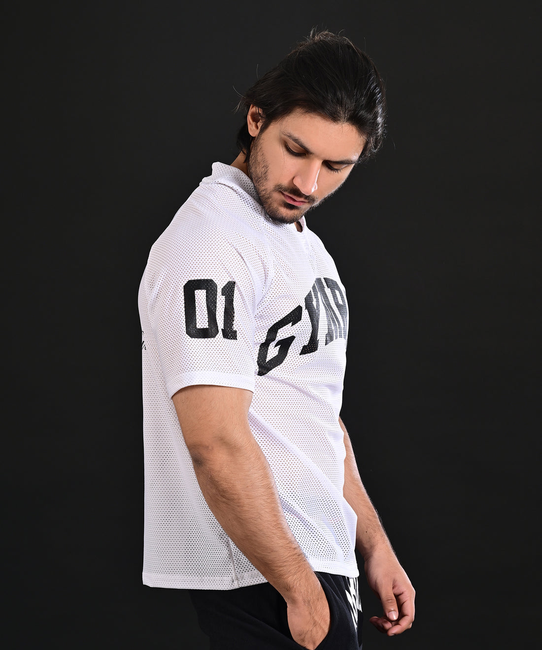 GYM RAT (Oversize Tee) White