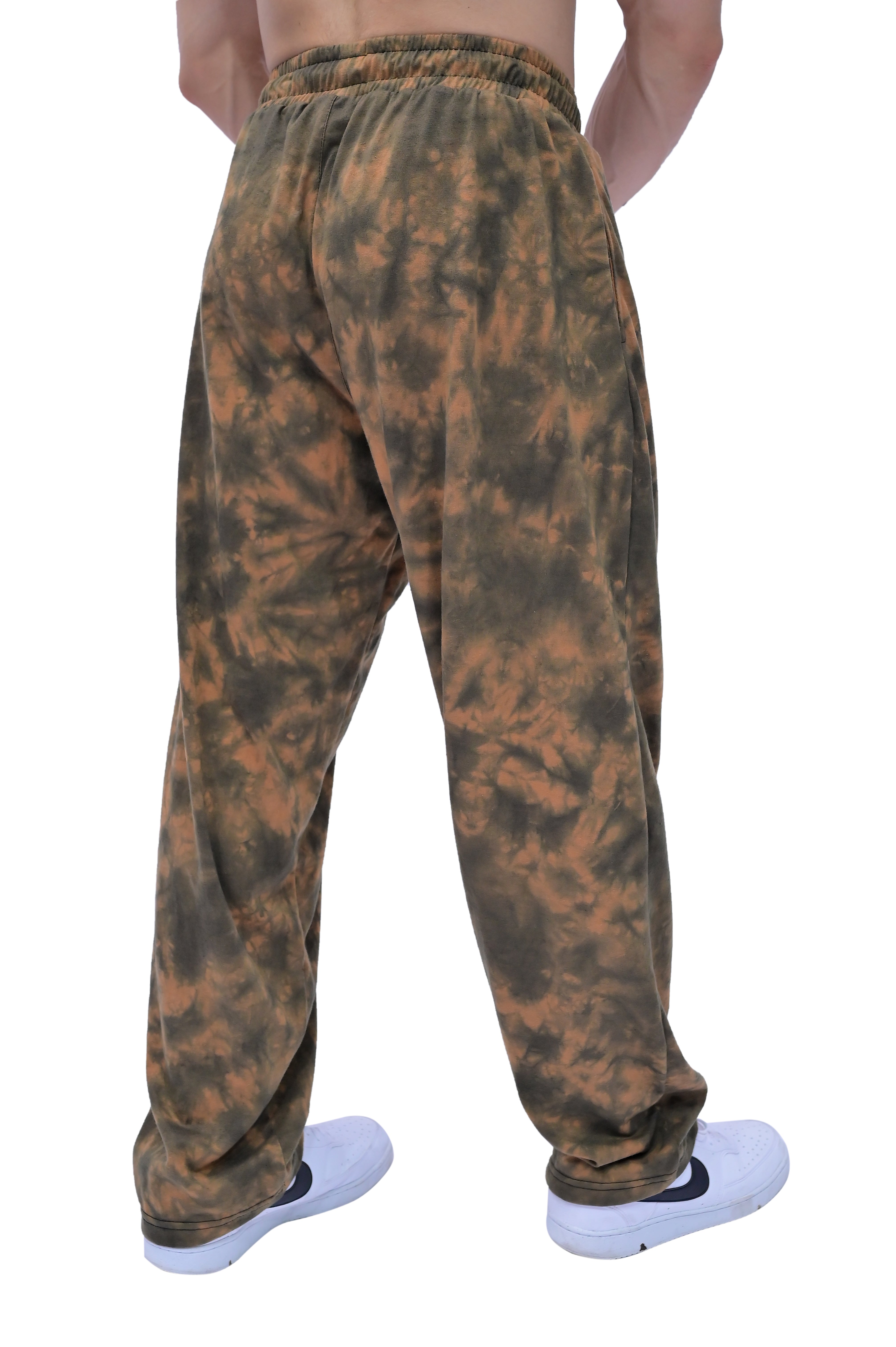 Tie Dye Trouser (Brown)